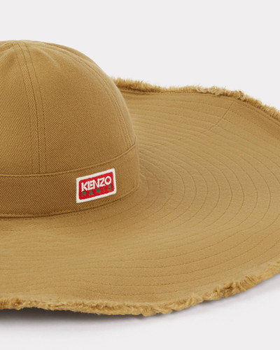 KENZO 'KENZO Stamp' floppy hat in cotton. outlook