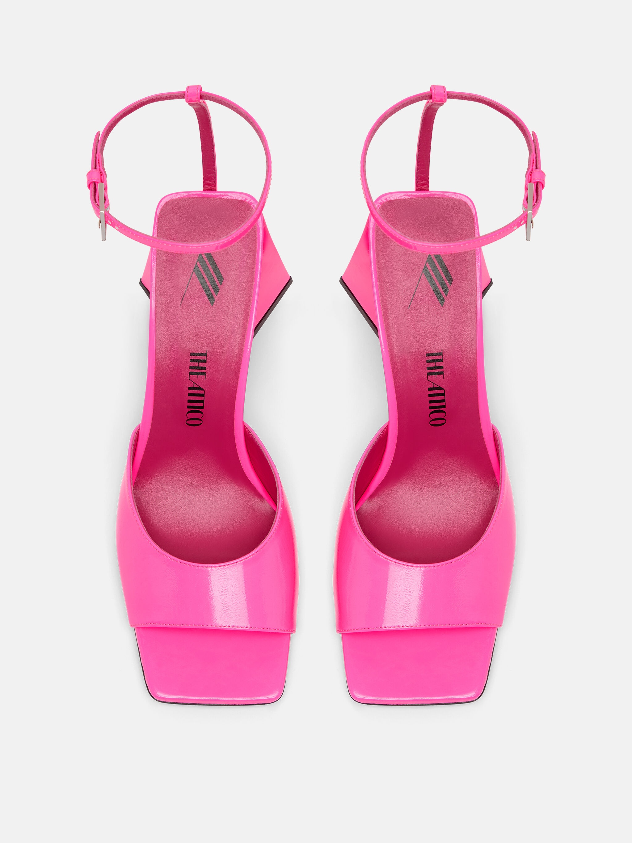 ''PIPER'' FLUO FUCHSIA SANDAL - 3