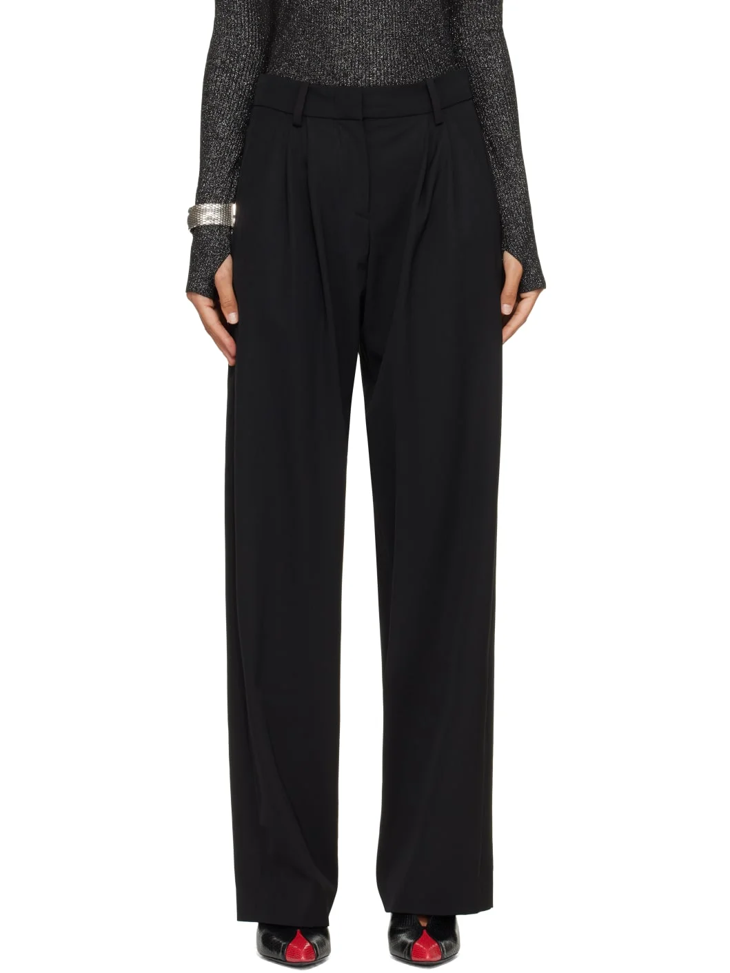 Black Lyda Trousers - 1