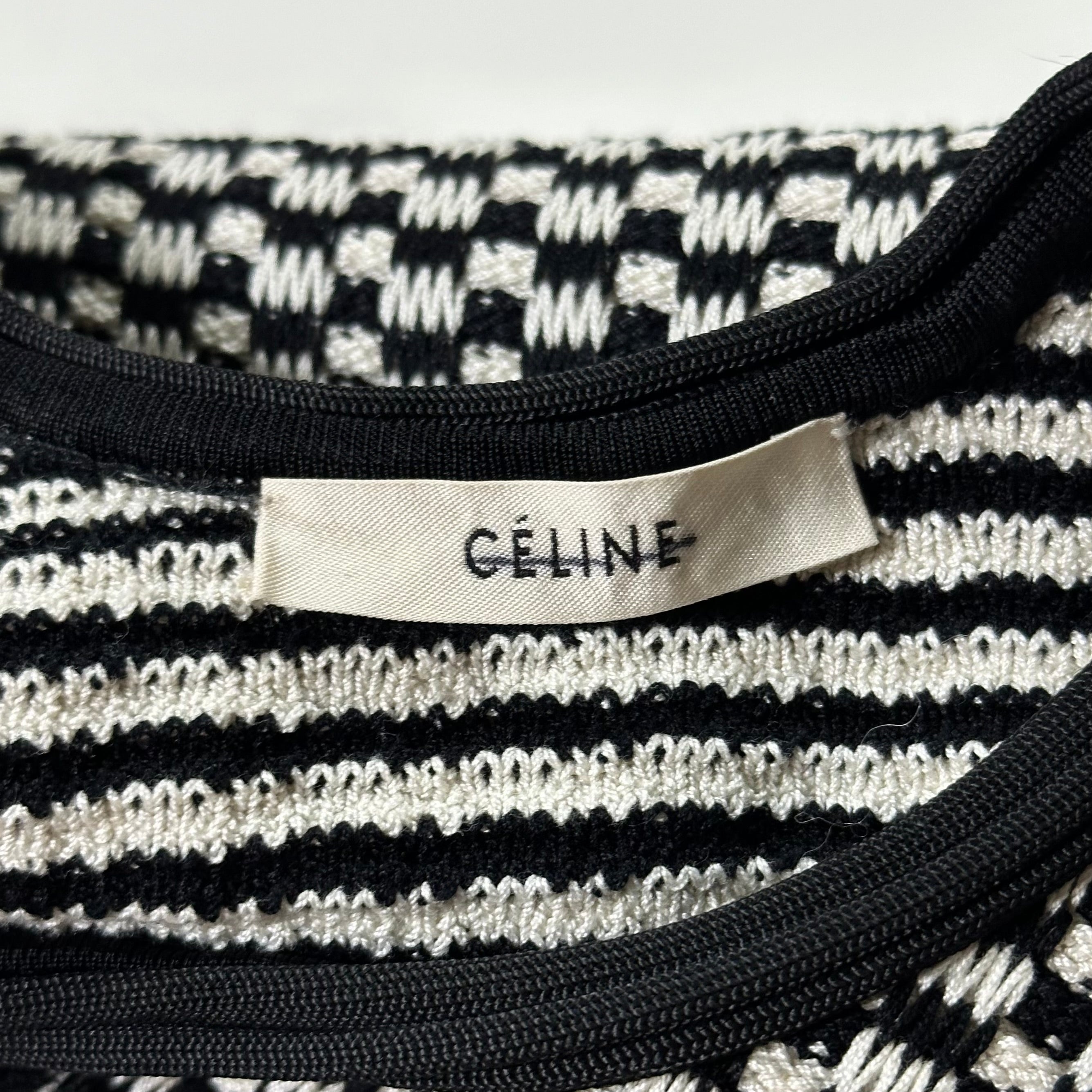 CELINE Spring Summer 2016 Knitted Bustier Crop Top - 5