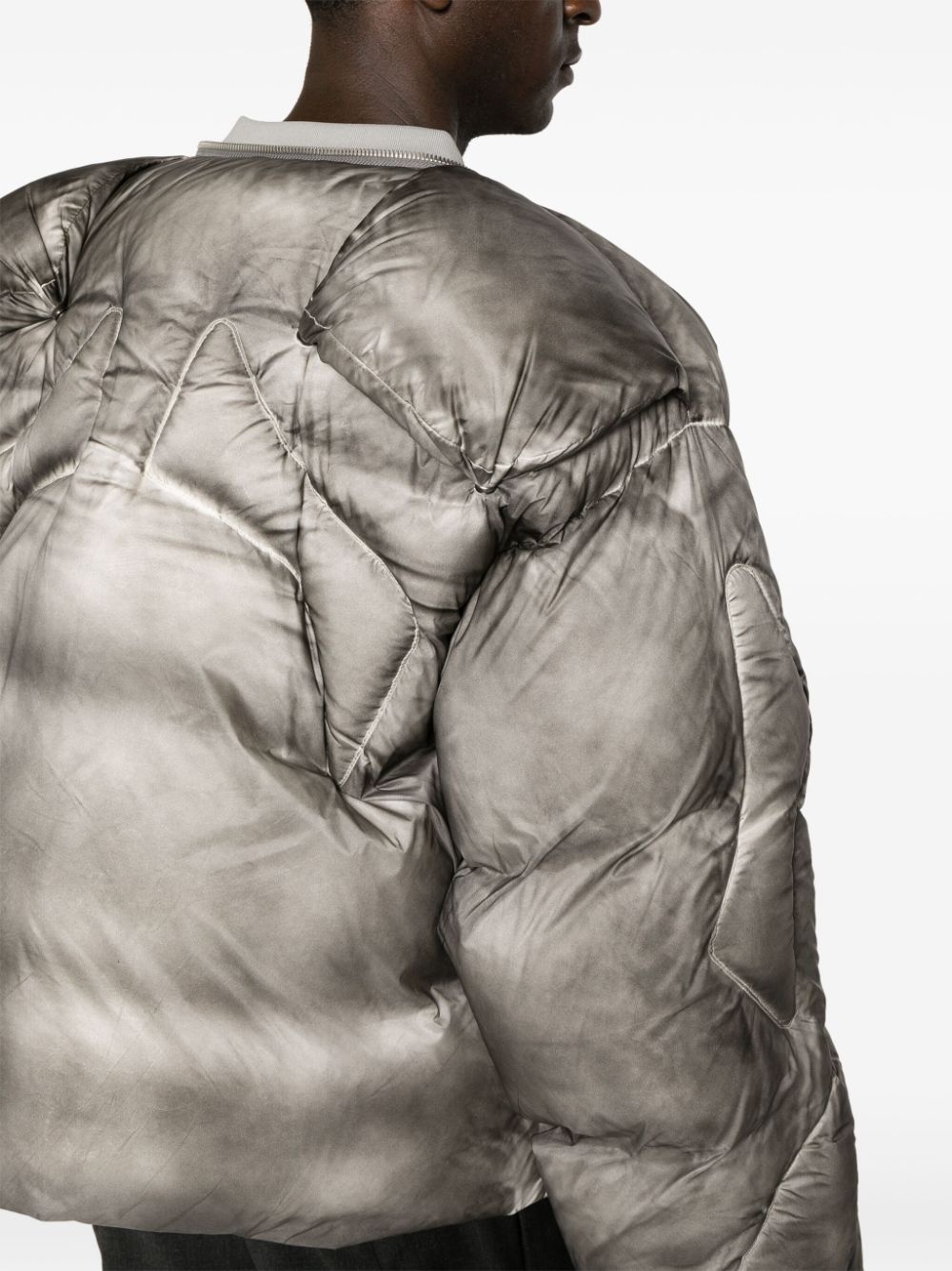 Sculptural down puffer jacket - 6