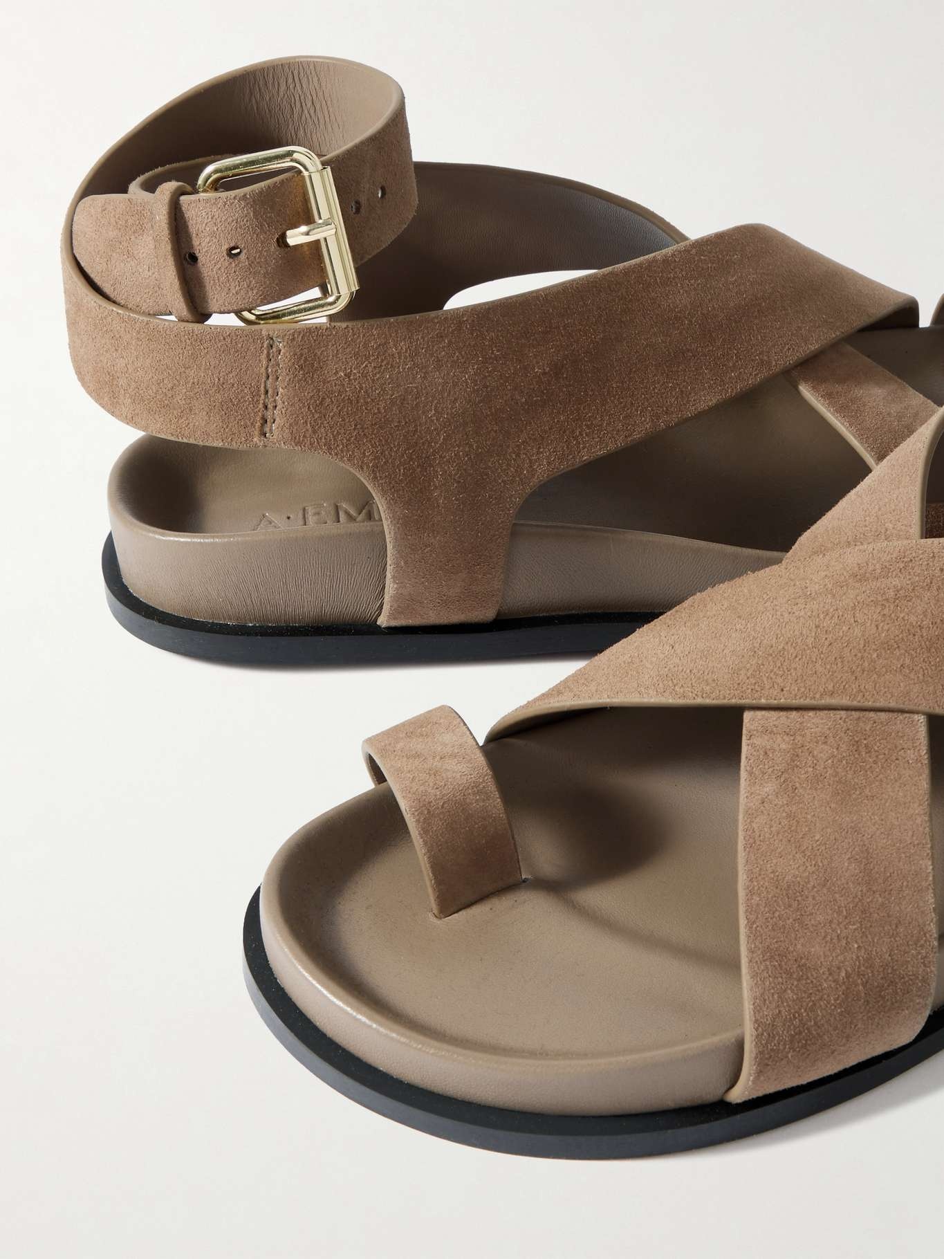 Jalen suede sandals Beige - 4
