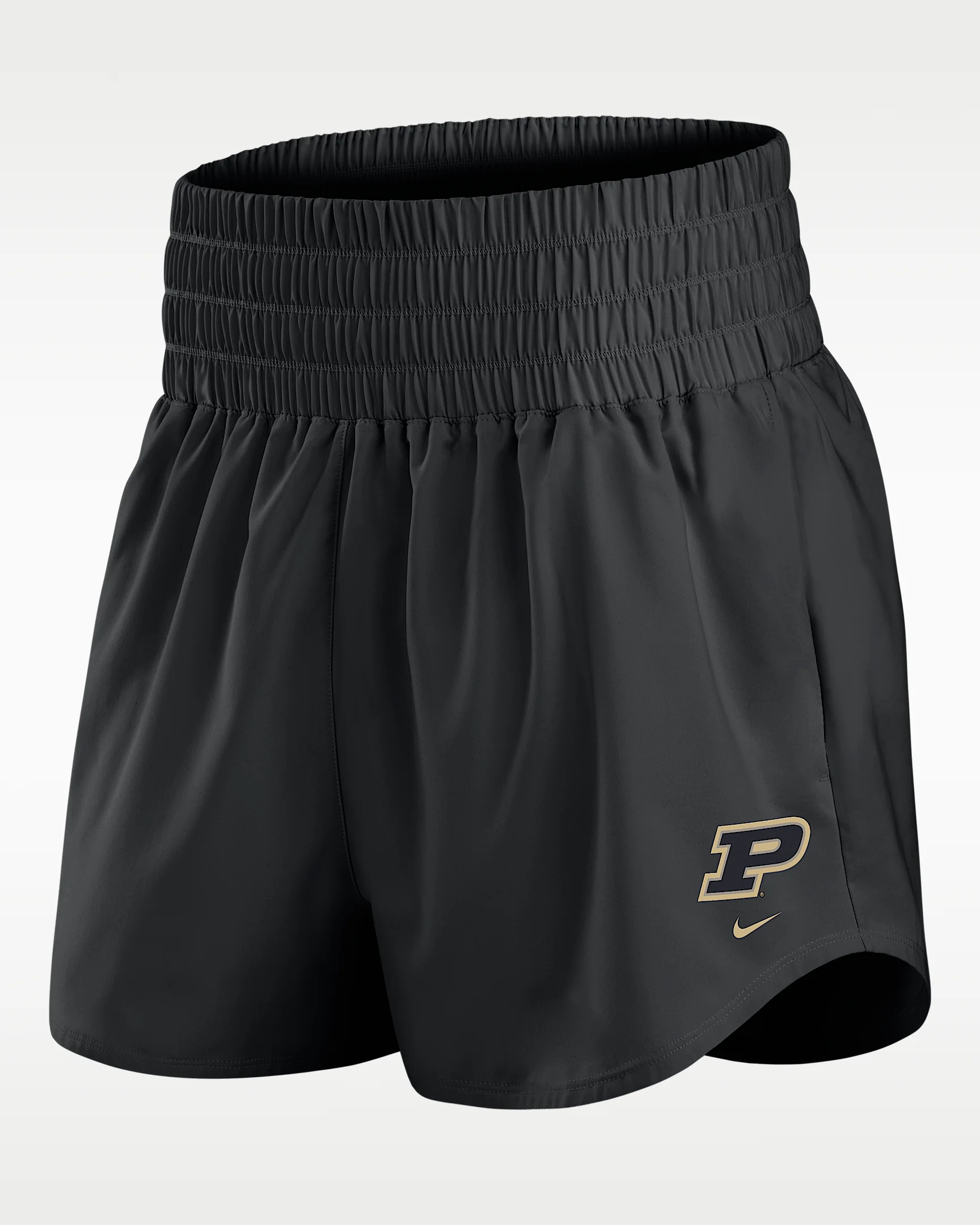 Purdue Primary Logo One Women's Nike Dri-FIT College Shorts - 1