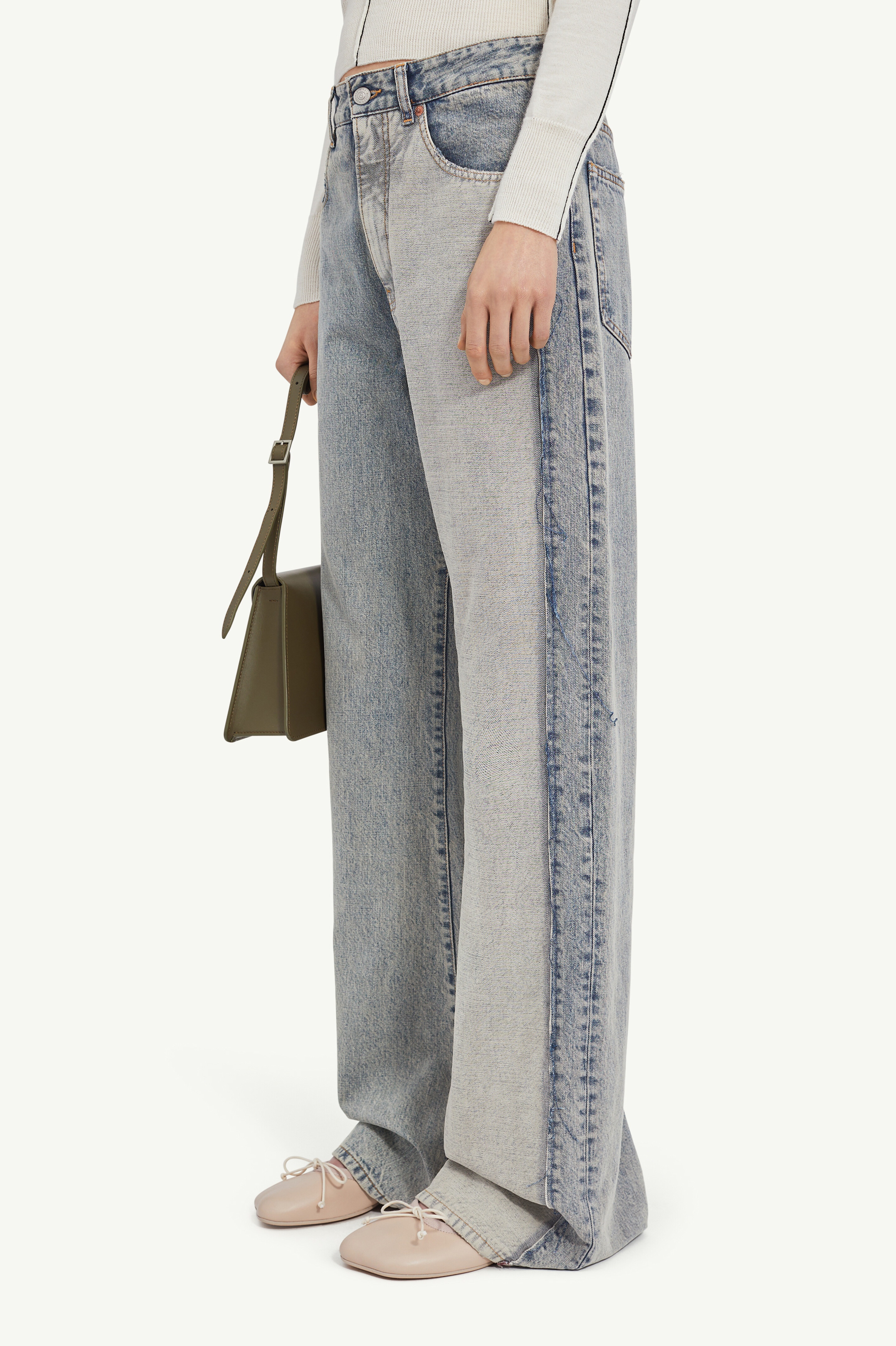 5-pocket Denim Trousers - 5