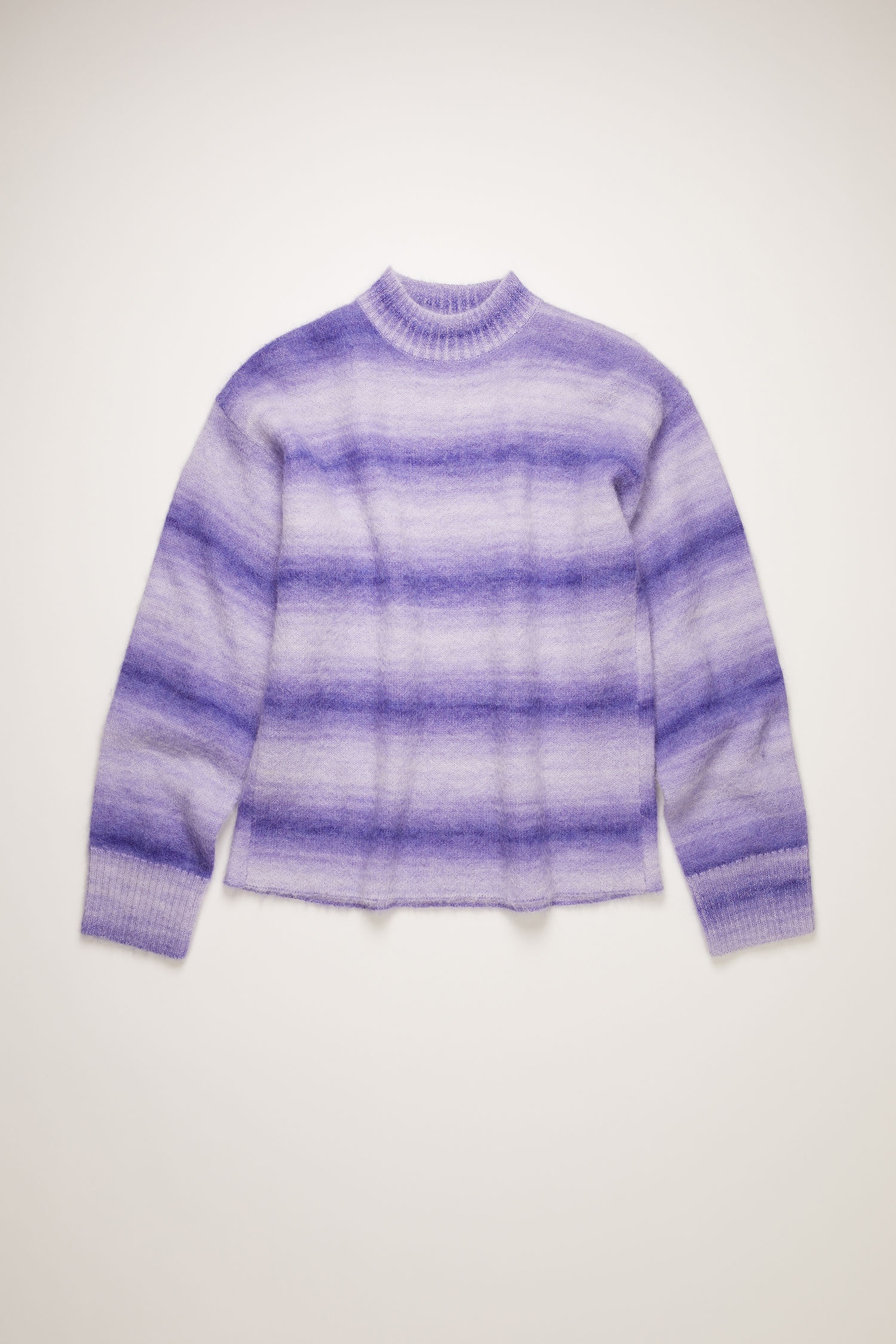 Ombre stripe sweater electric purple - 1