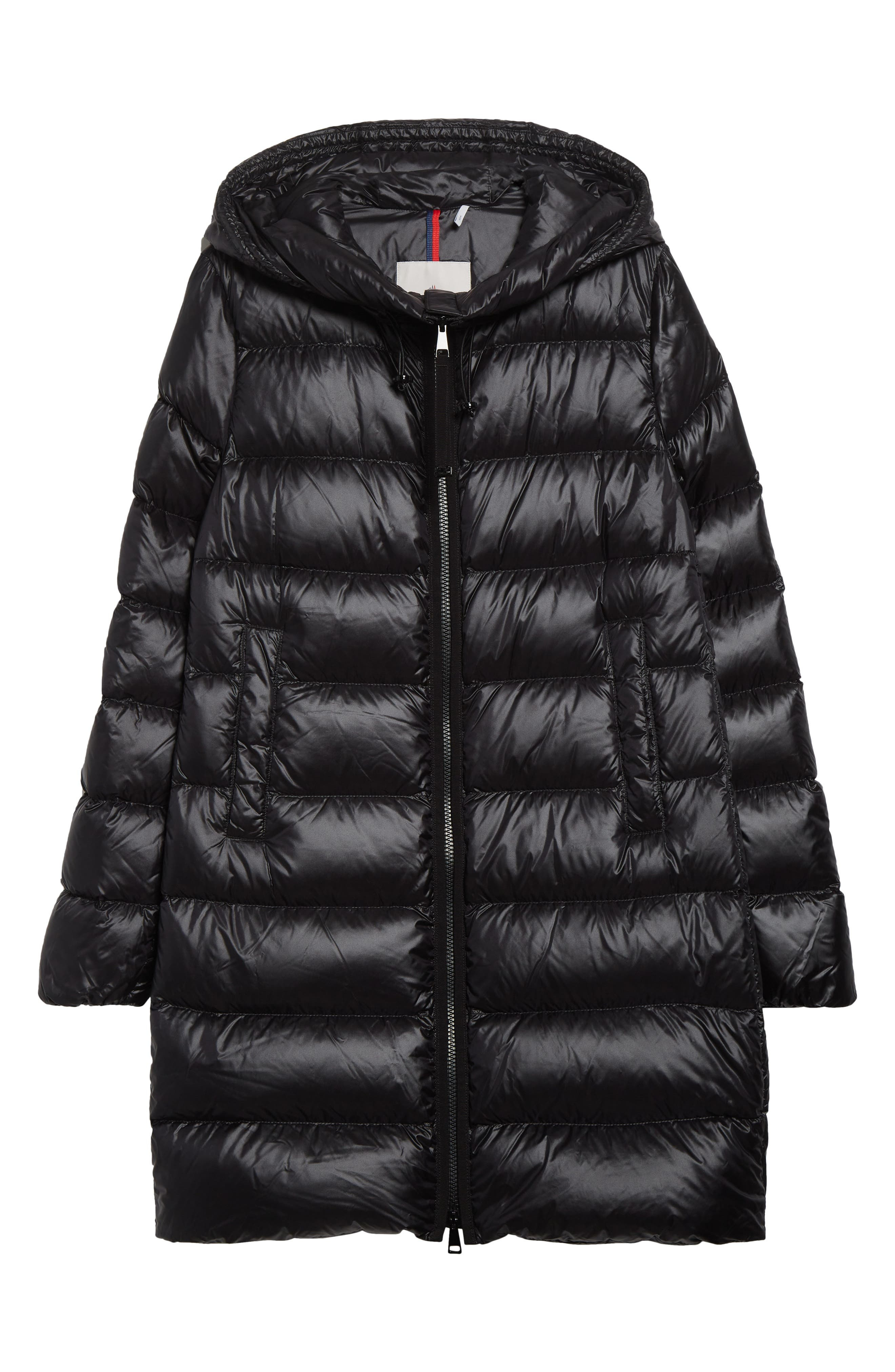 Moncler Suyenne Long Down Coat in Black at Nordstrom - 6