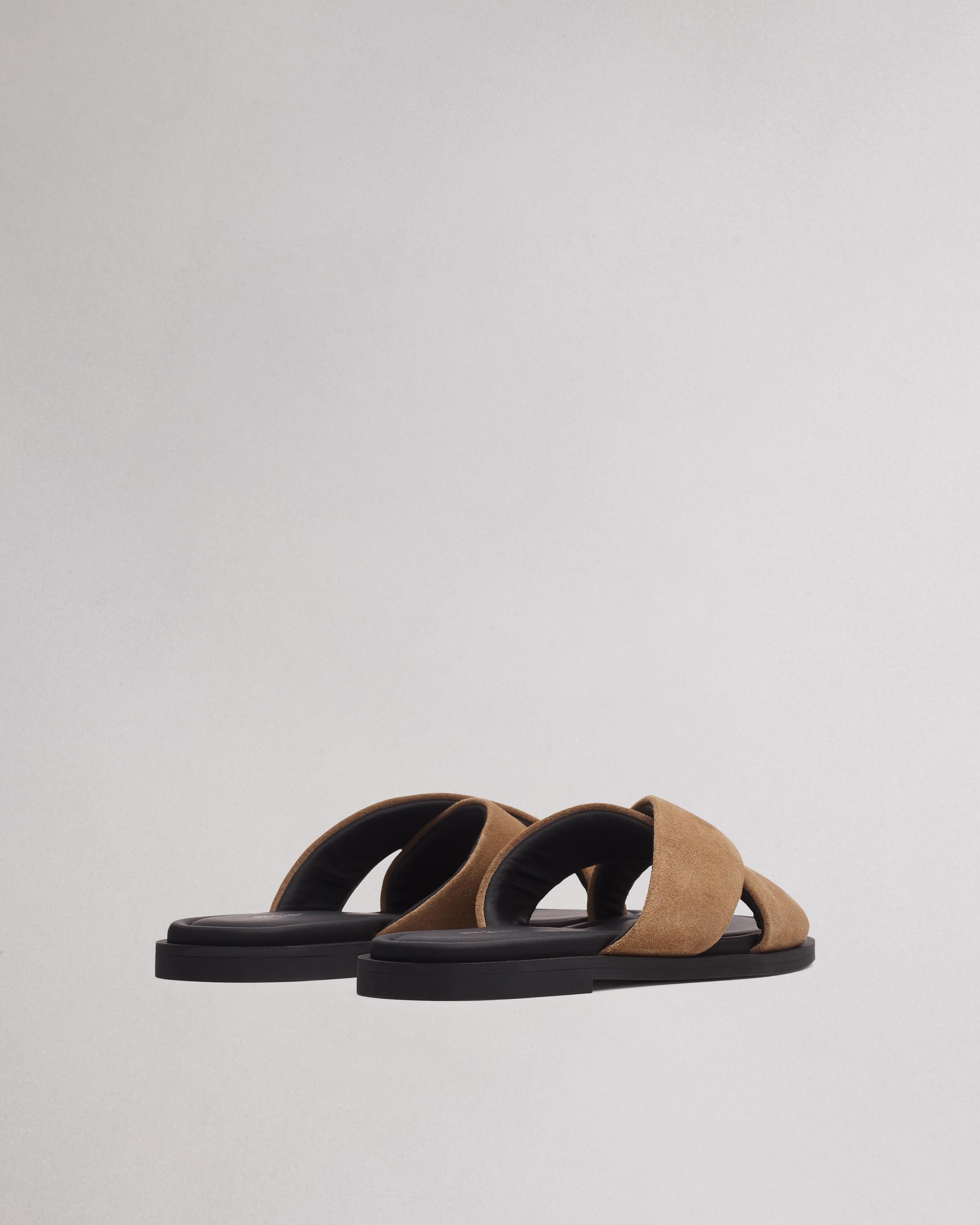 Geo Suede Strap Sandal - 3
