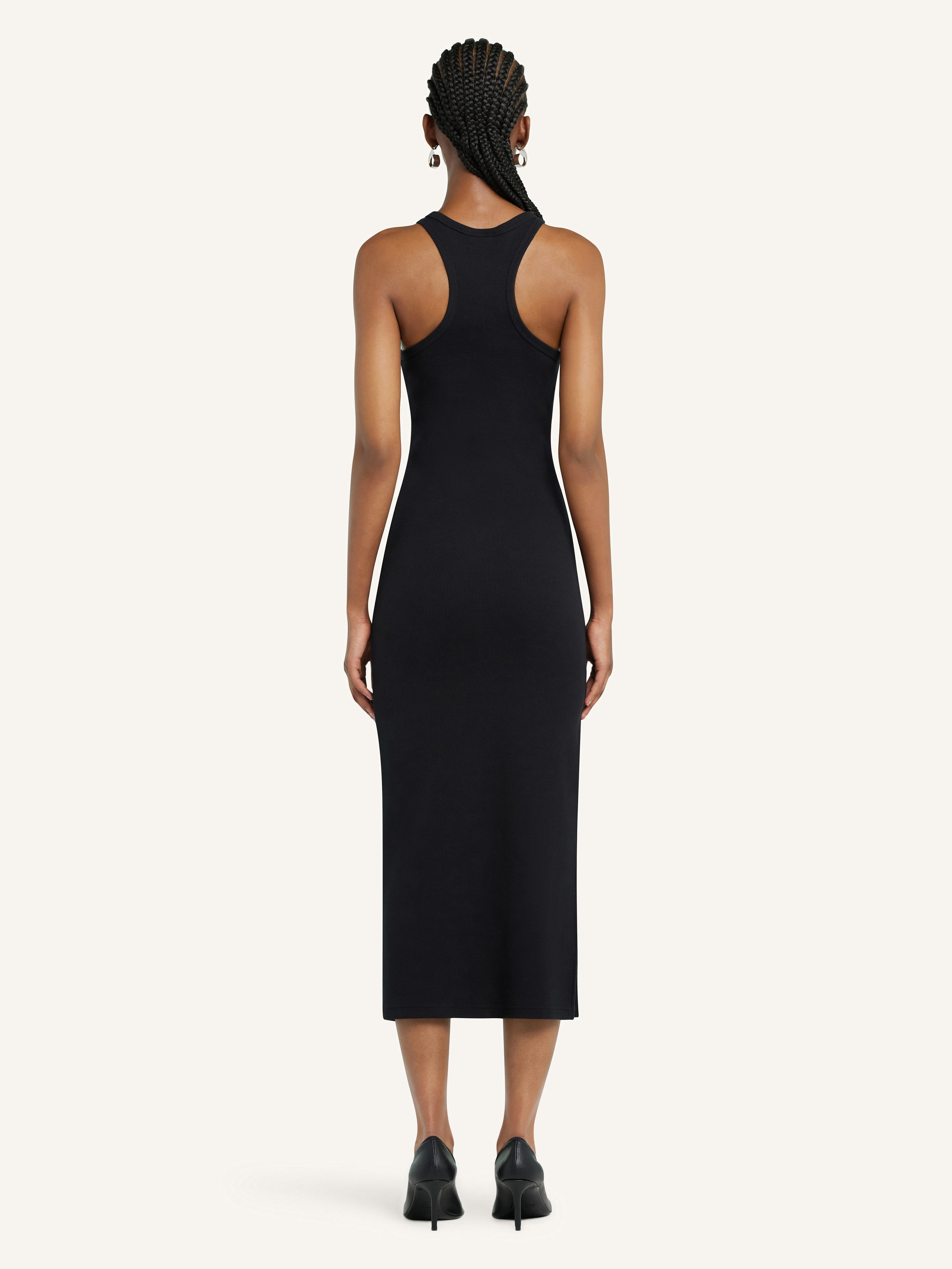 SCUBA 90'S RIB DRESS - 4