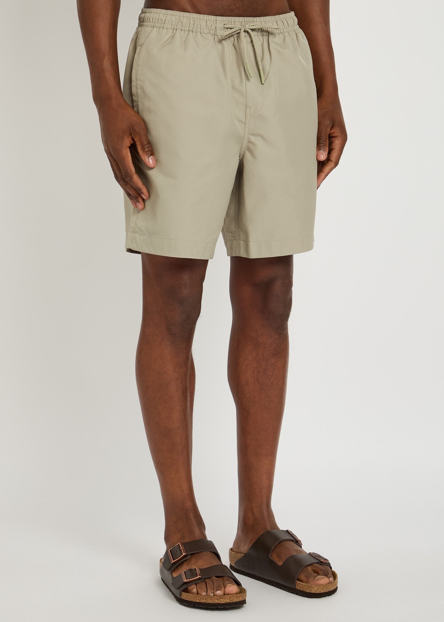 Fred Perry Logo-embroidered Shell Swim Shorts - 2