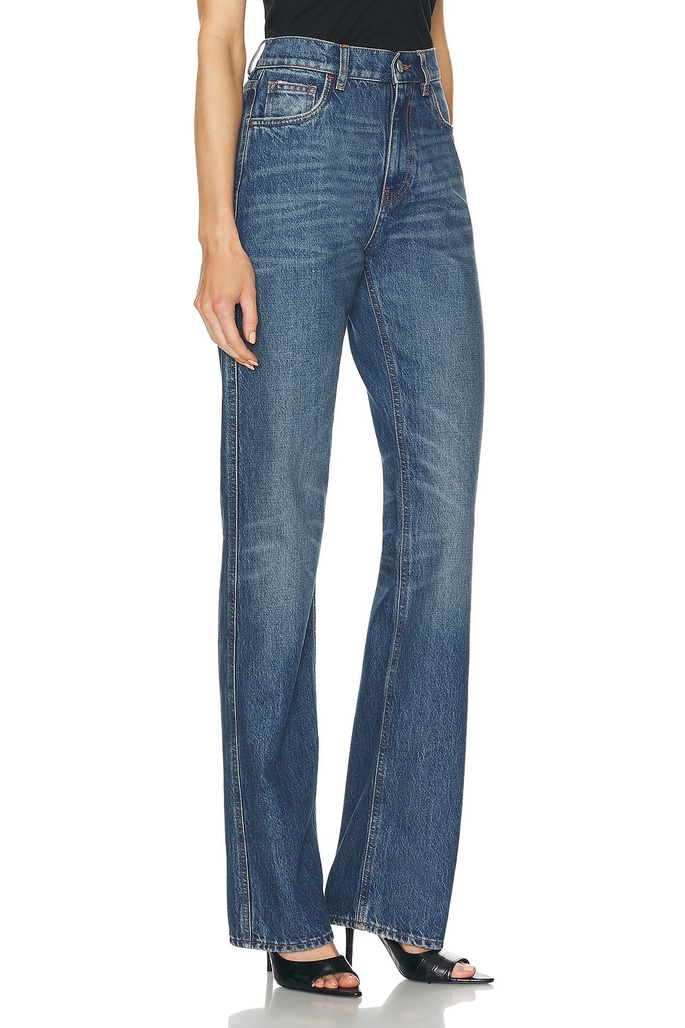 High Waisted Straight Leg - 2