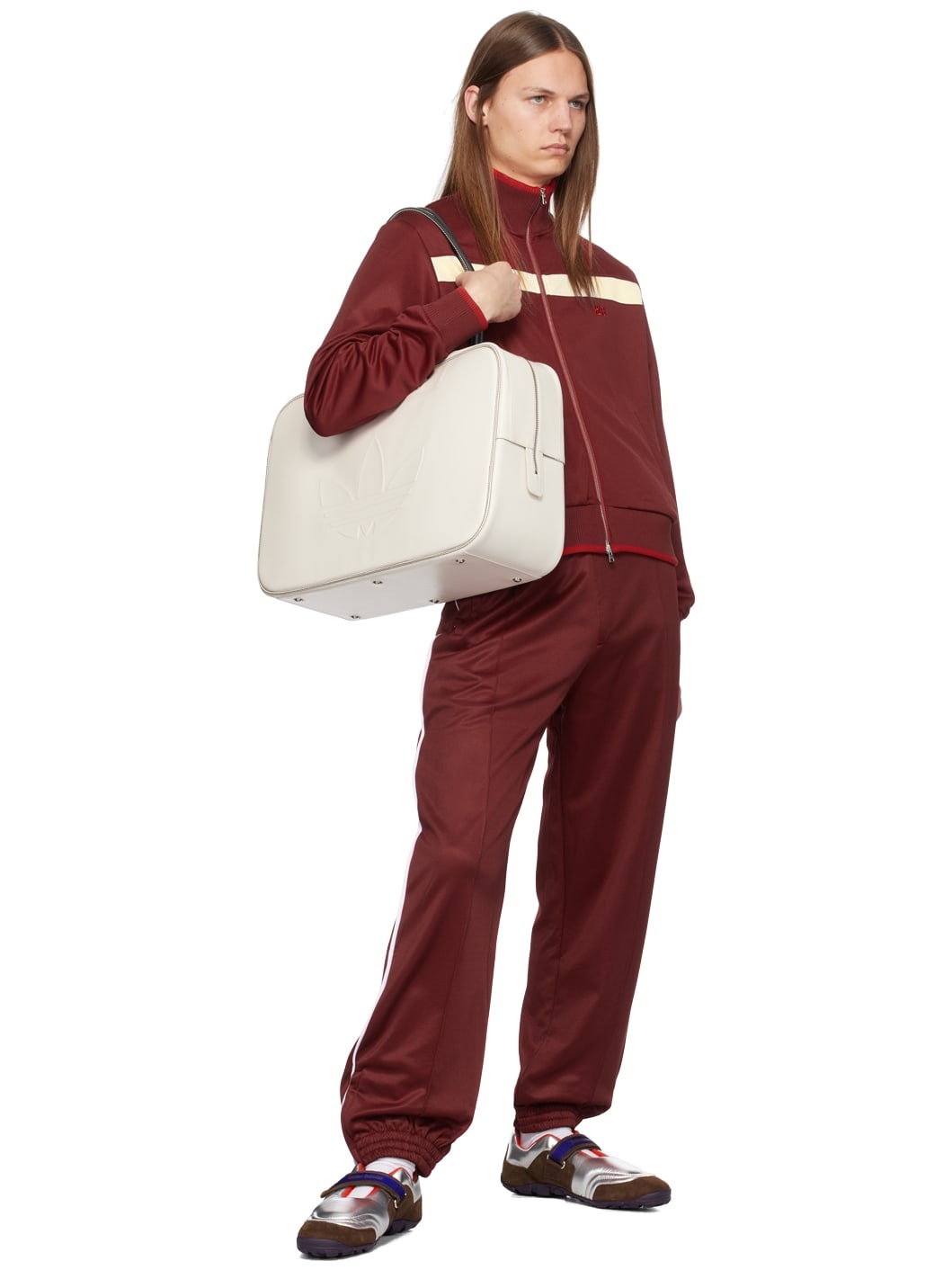 Red Essence Track Pants - 4