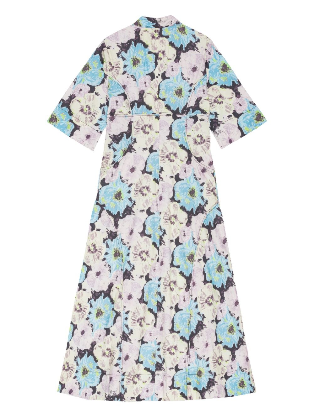 printed maxi dress - 5