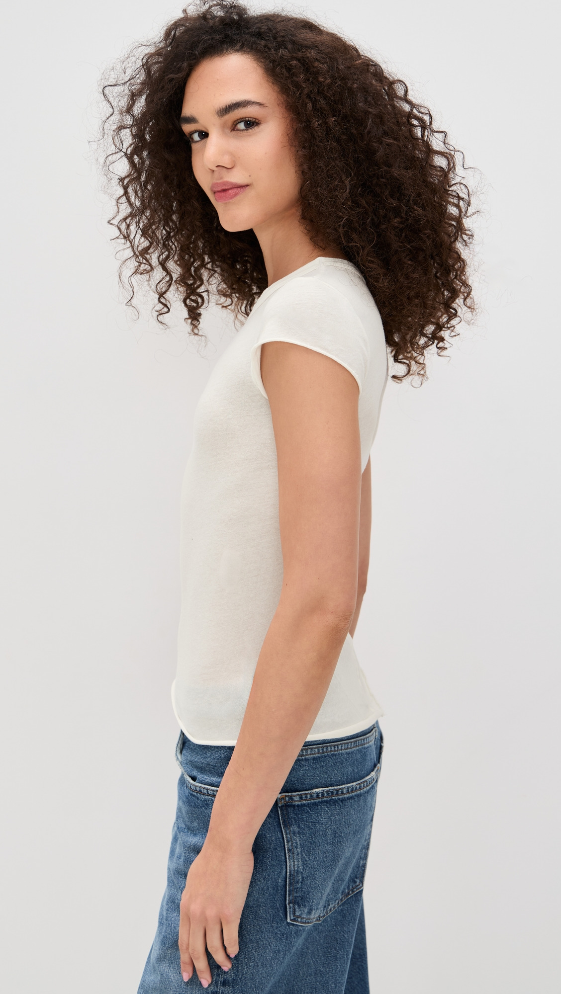 Marbella Cap Sleeve Tee - 3