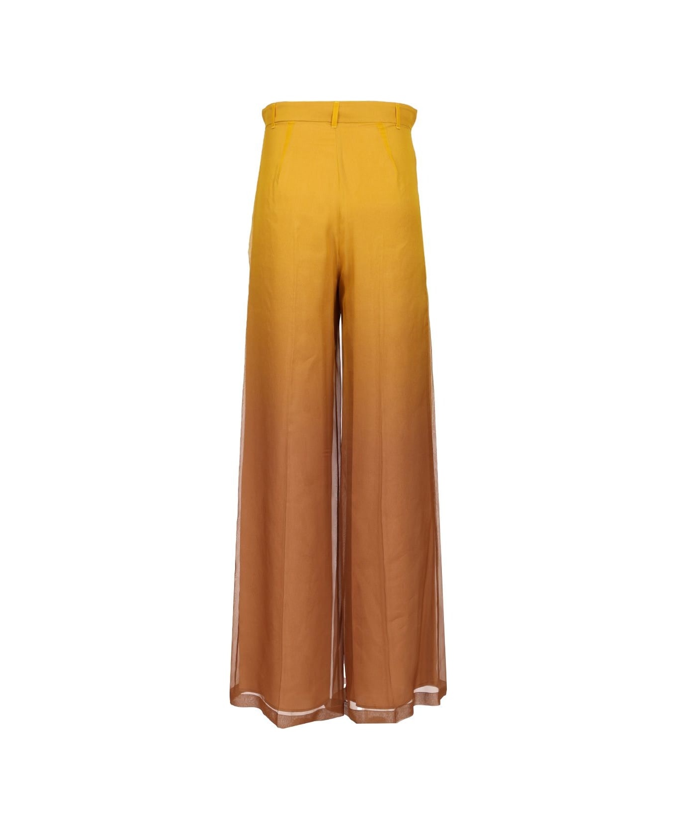 Baffo Wide Leg Pant Degrade' Silk Organza - 2