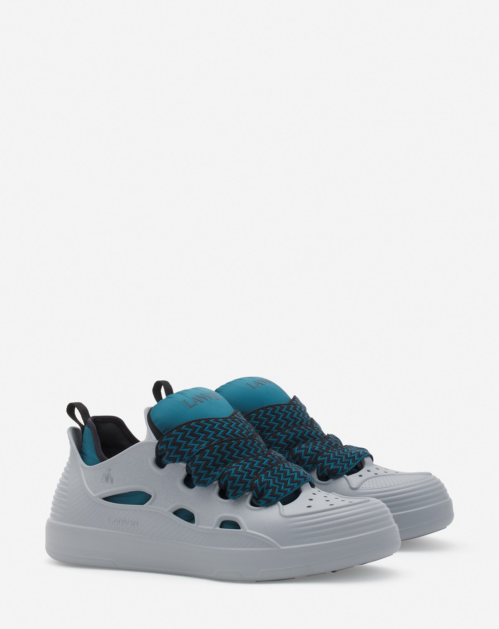 CURB COLOR-BLOCK RUBBER SNEAKERS - 3