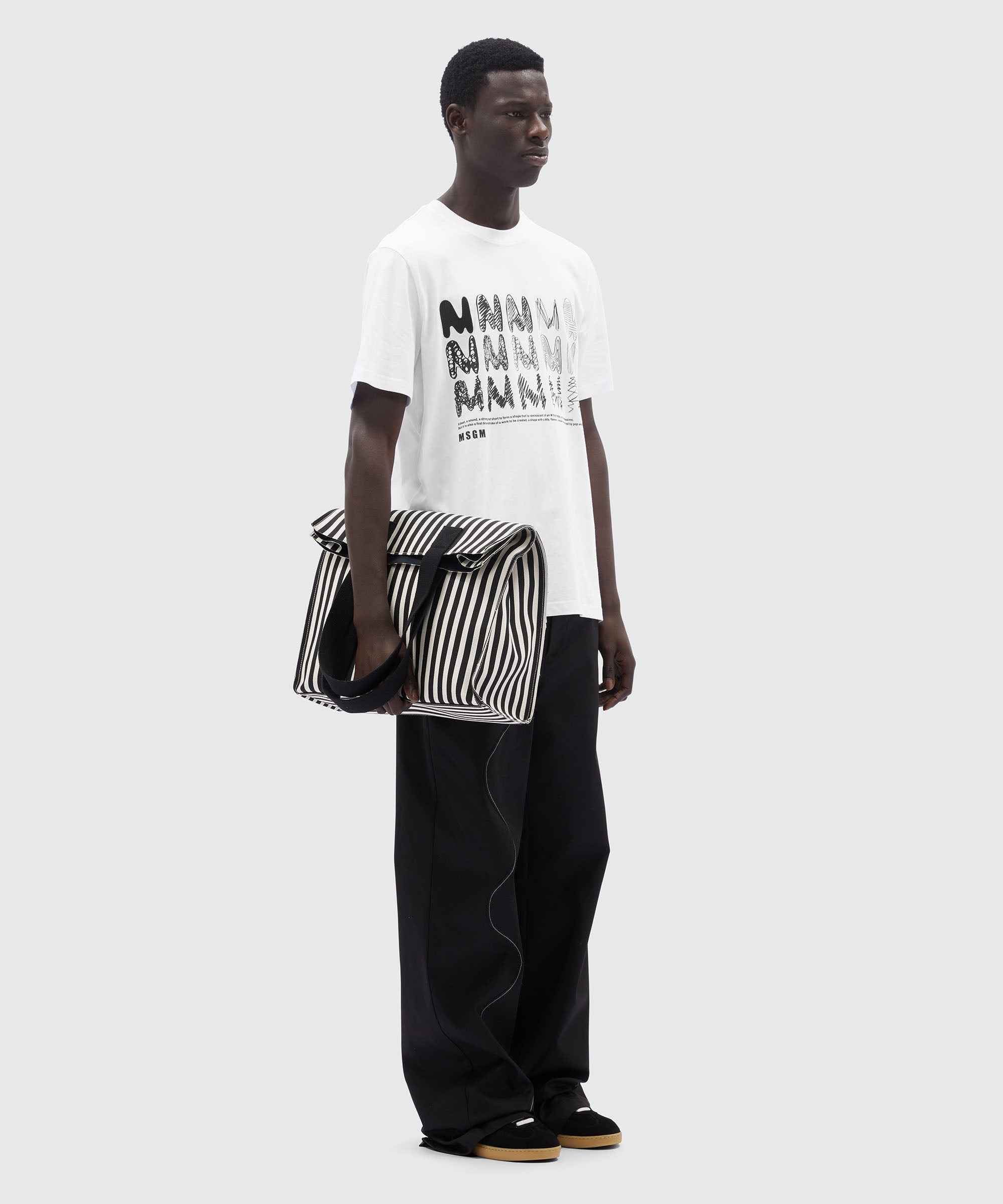 "TheMwave" white jersey T-Shirt - 4