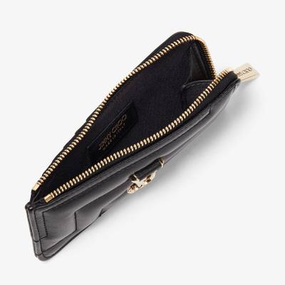 JIMMY CHOO Lise-Z Avenue
Black Quilted Nappa Leather Card Holder with JC Emblem outlook