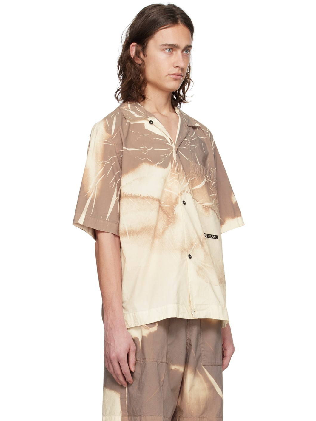 Brown Graphic Shirt - 2