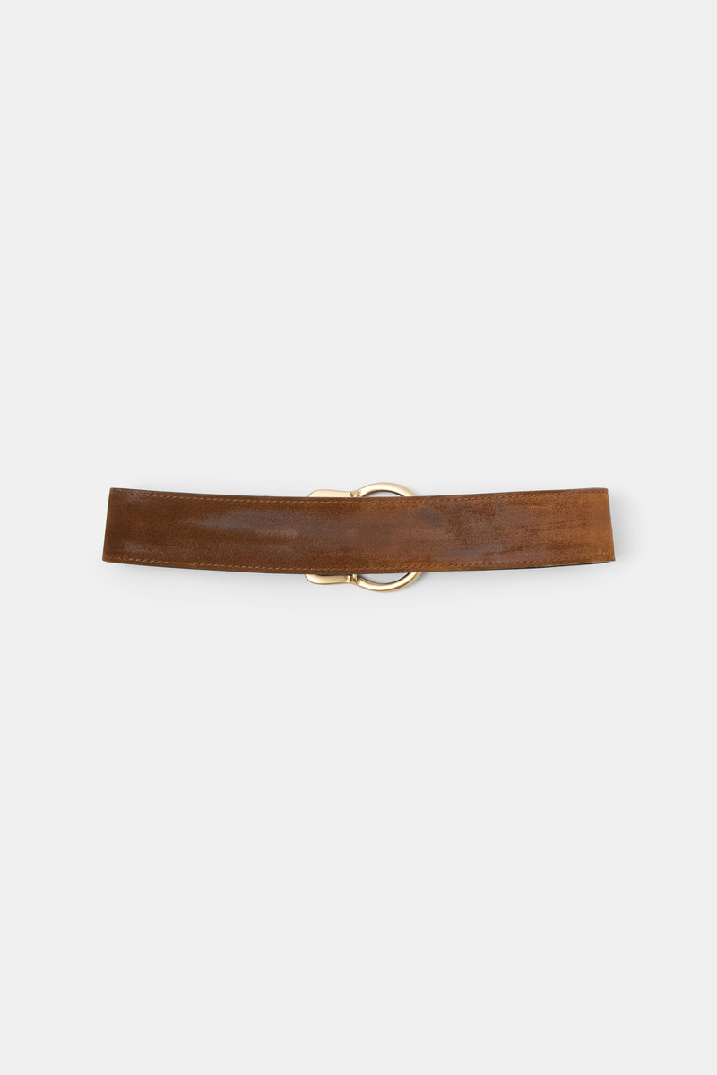 SUEDE SENSATION 6cm waxed belt 7