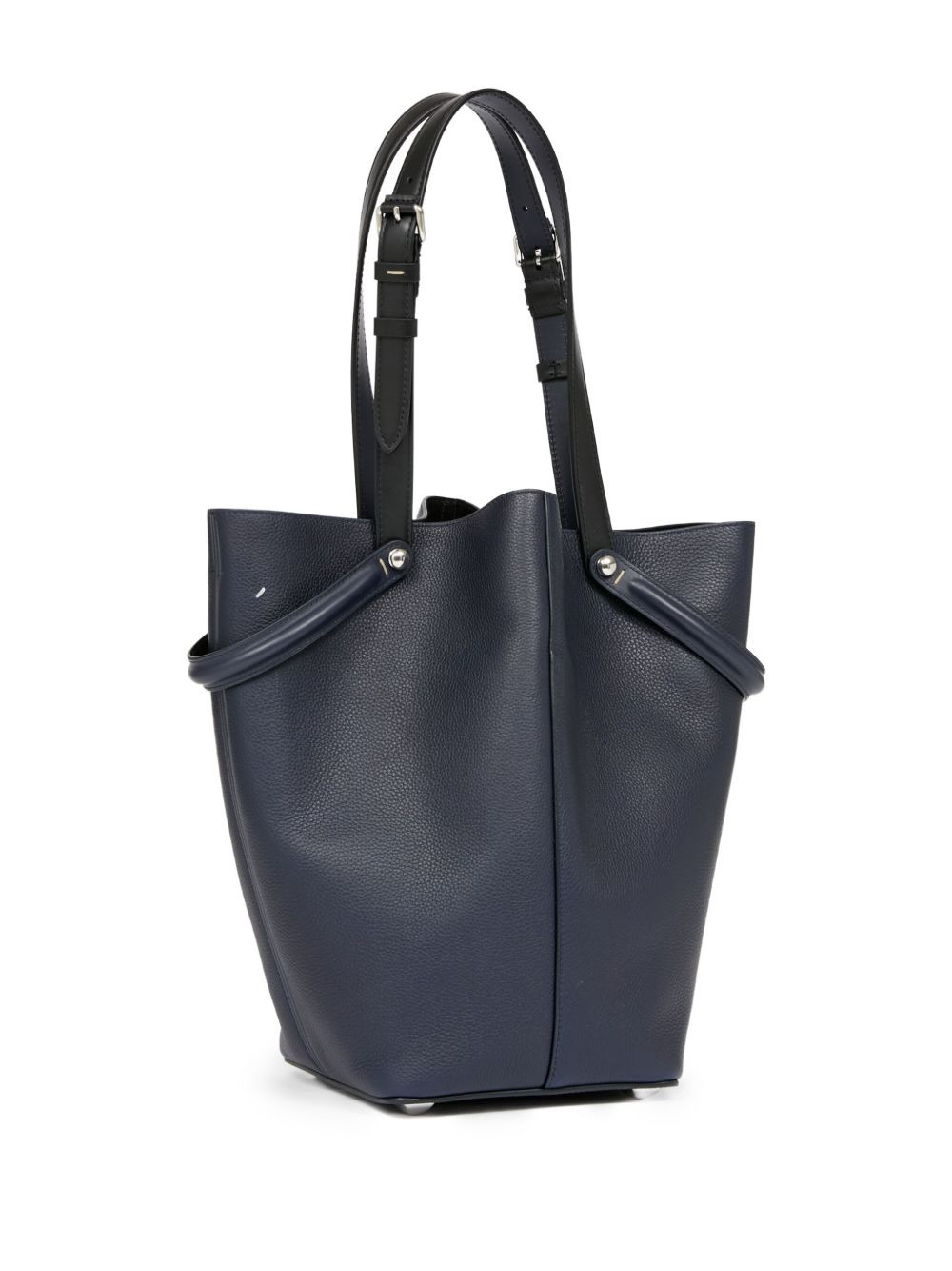leather bucket bag - 6