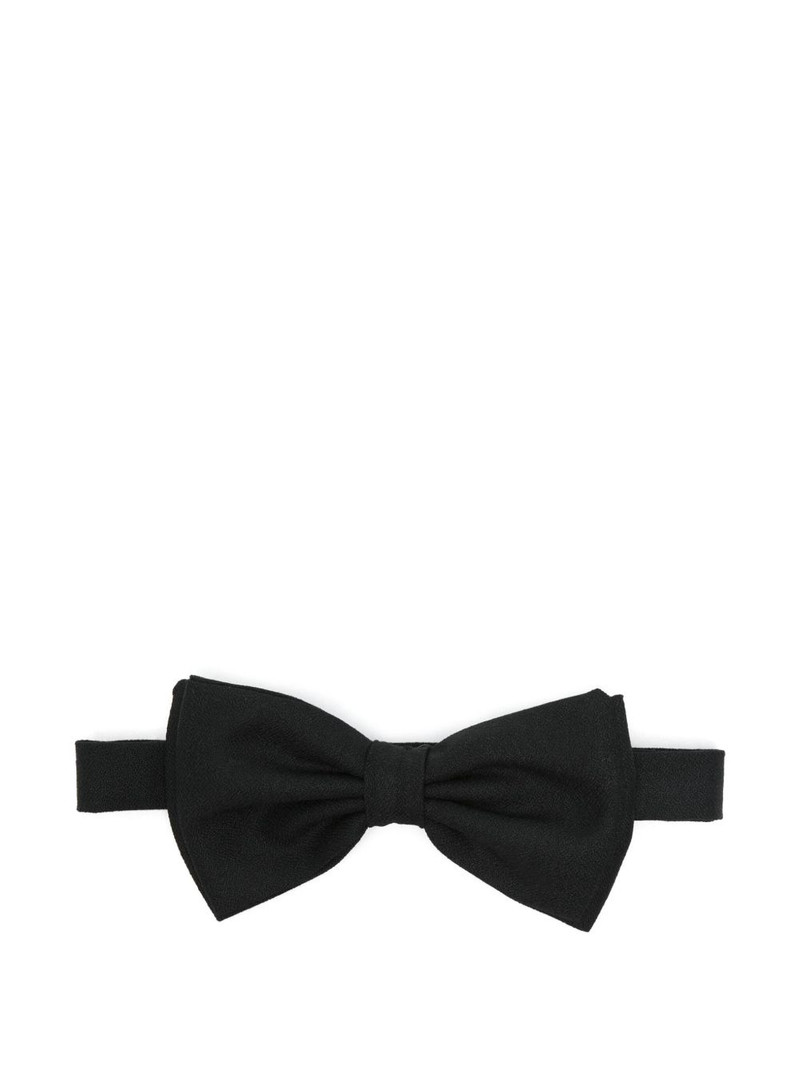 LARDINI crepe bow tie outlook