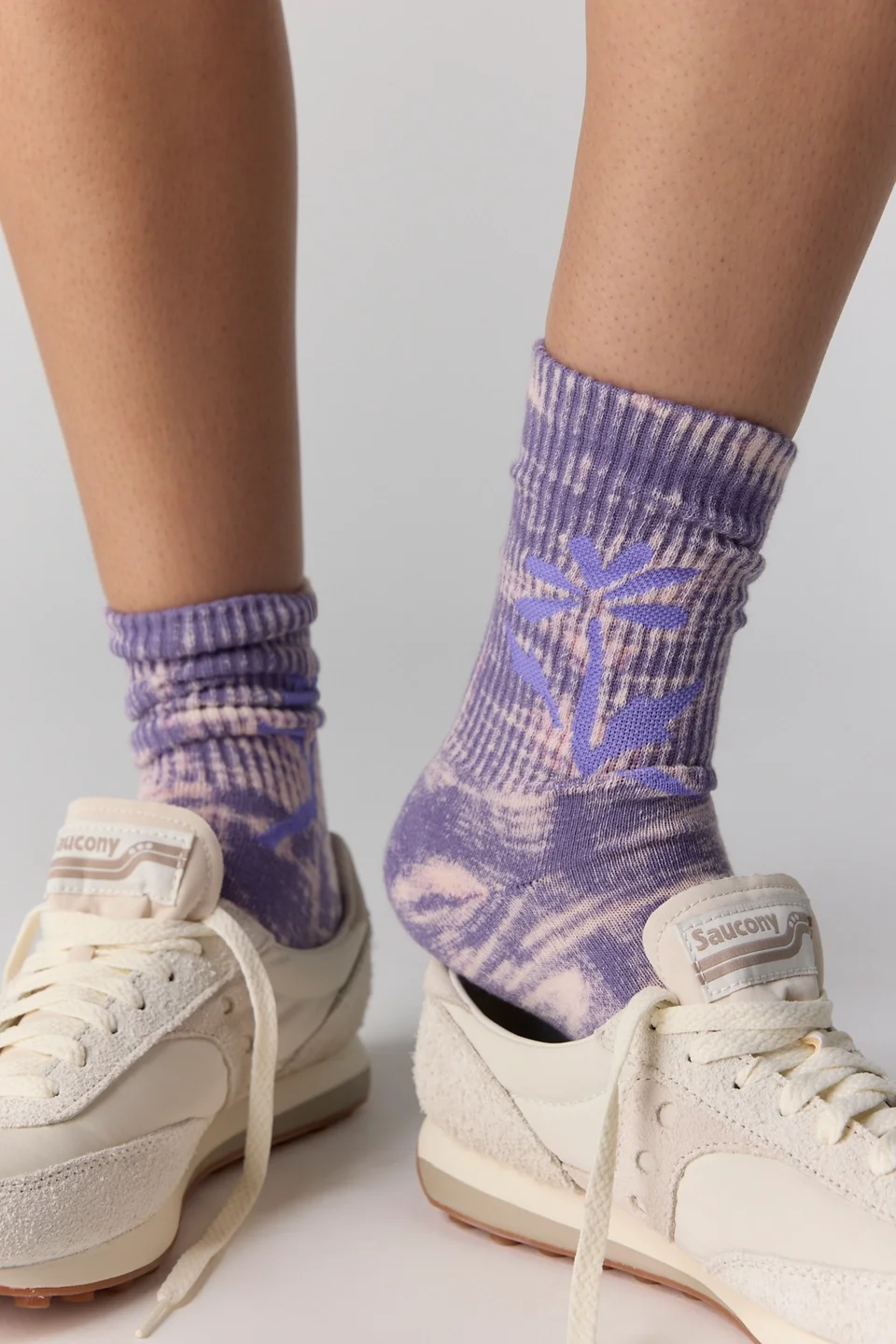 Floral Sky Socks - 1