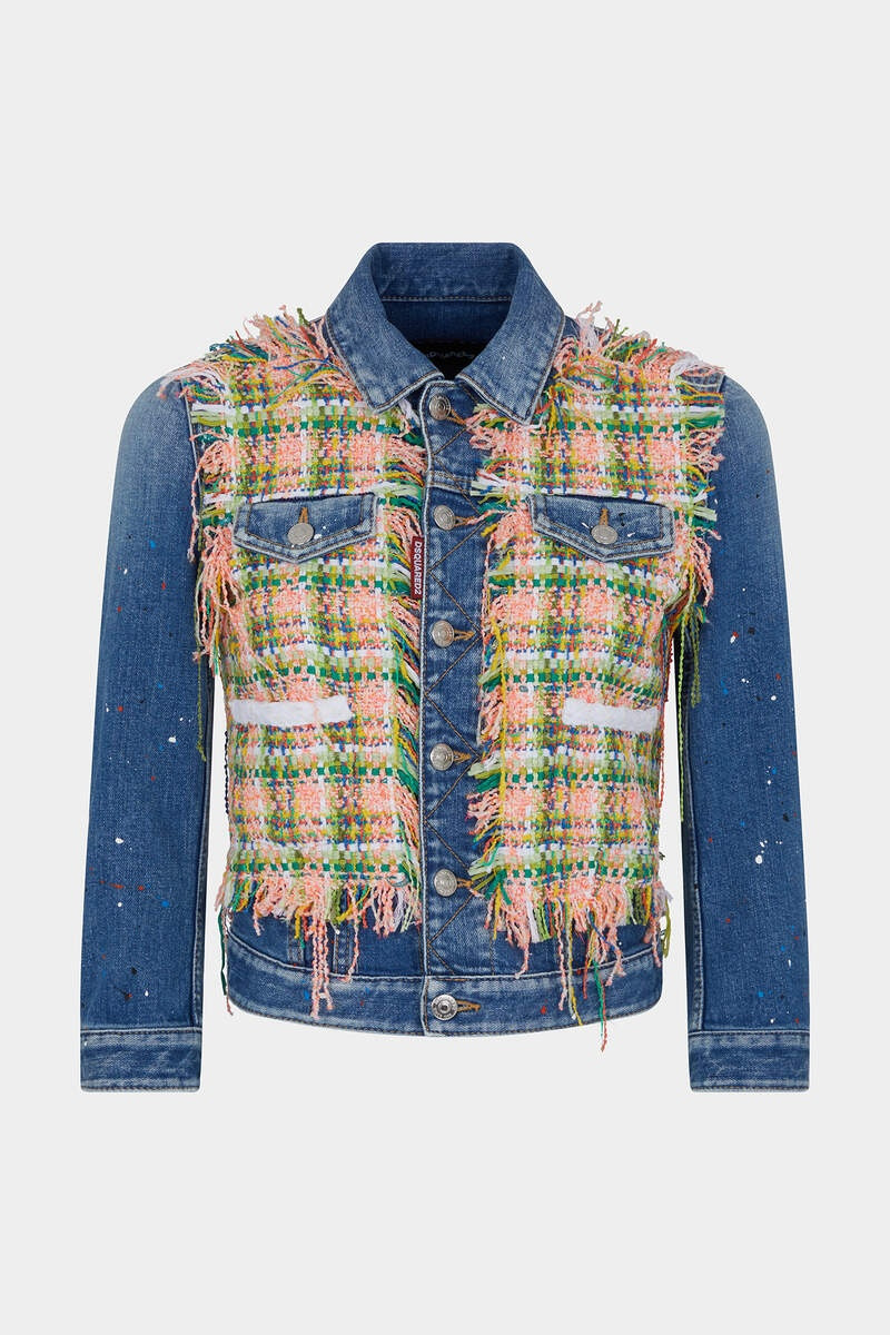 MEDIUM SPOTS 워시 JEANS JACKET 1
