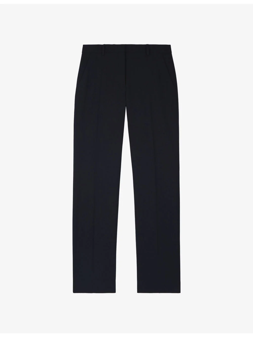 Straight-Leg Tailored Woven Trousers - 1