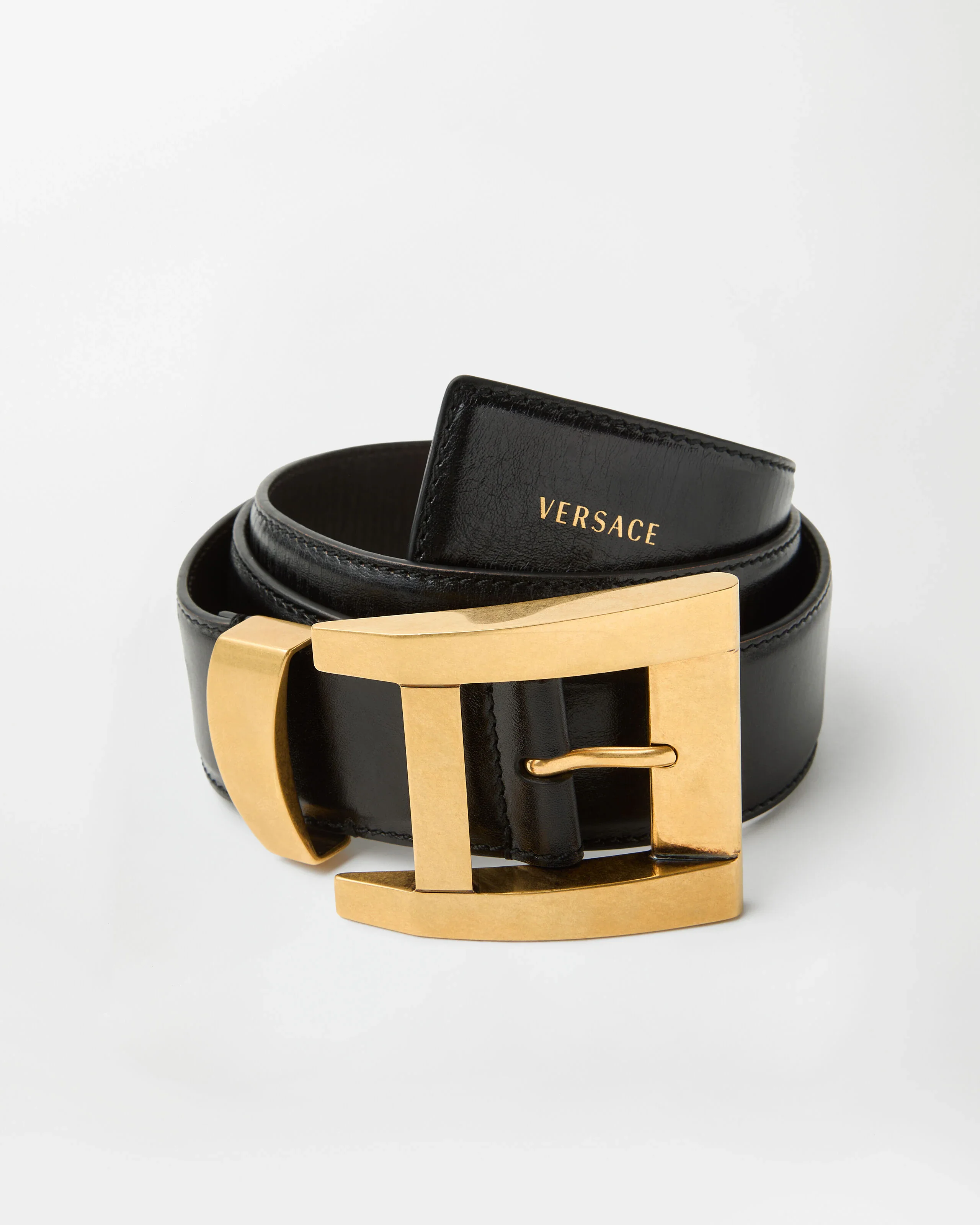Leather Belt 4 cm - 1