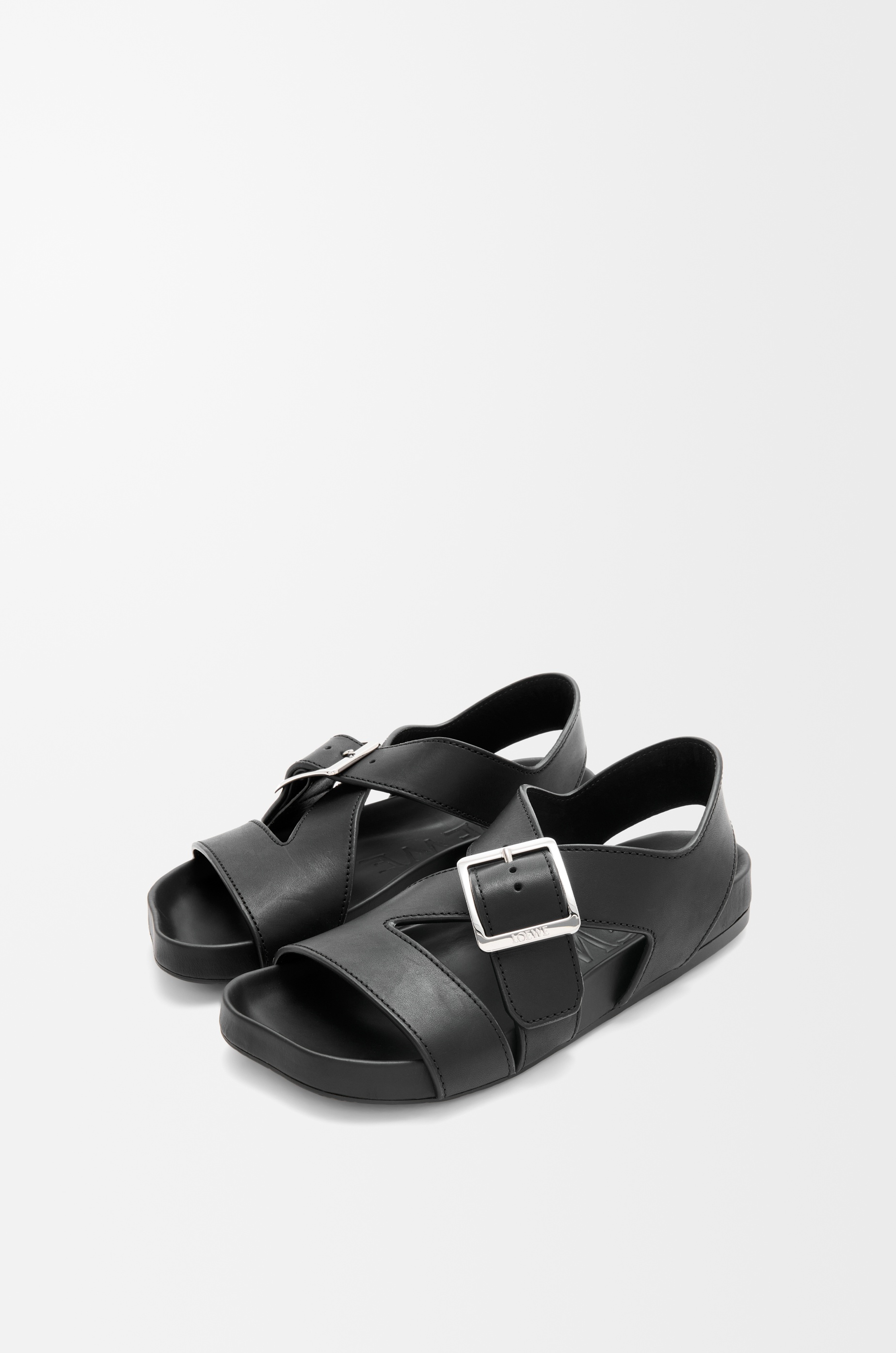 Ease Buckle sandal in vegetal calfskin - 3