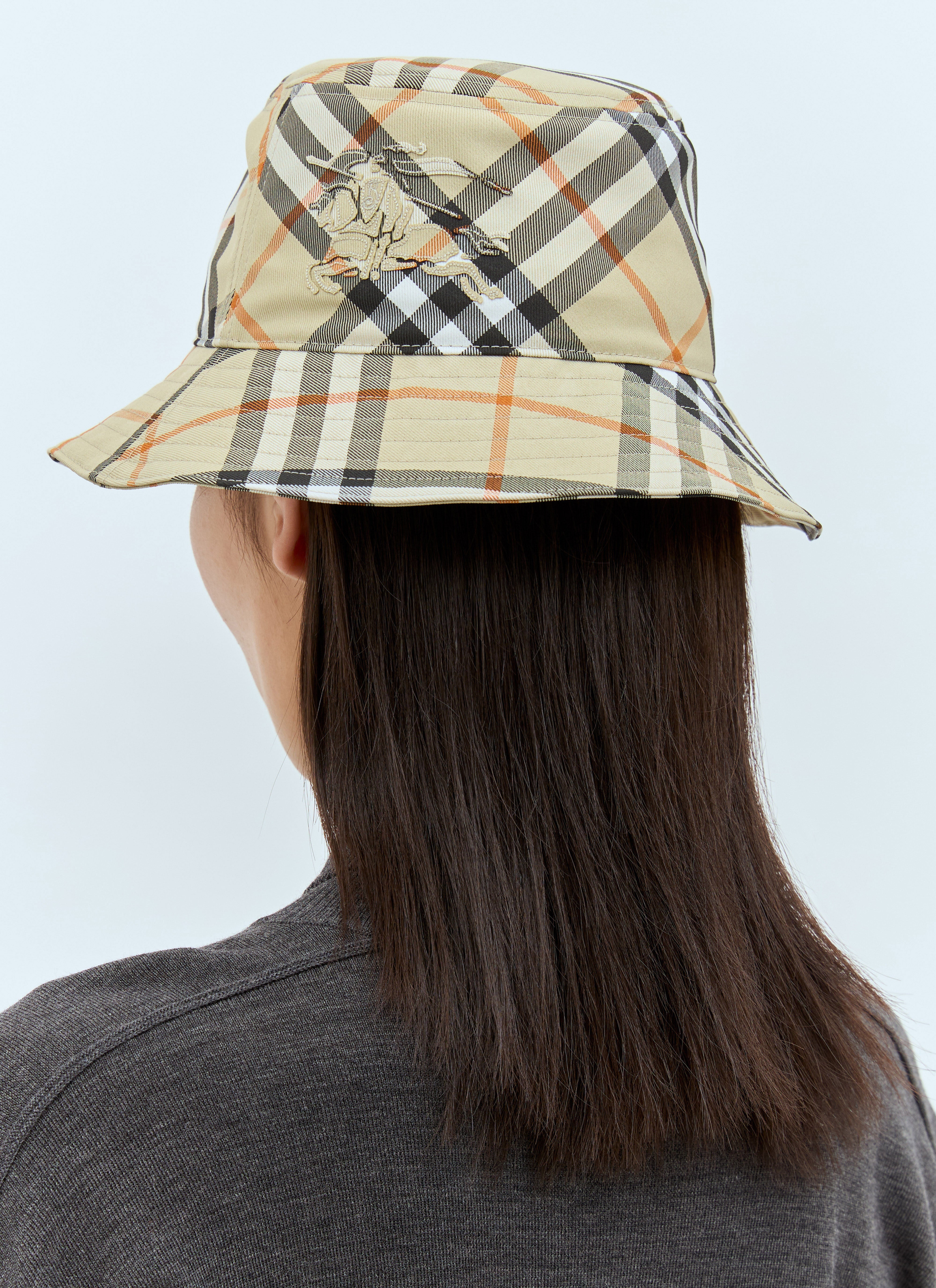 Burberry Women Check Bucket Hat - 1