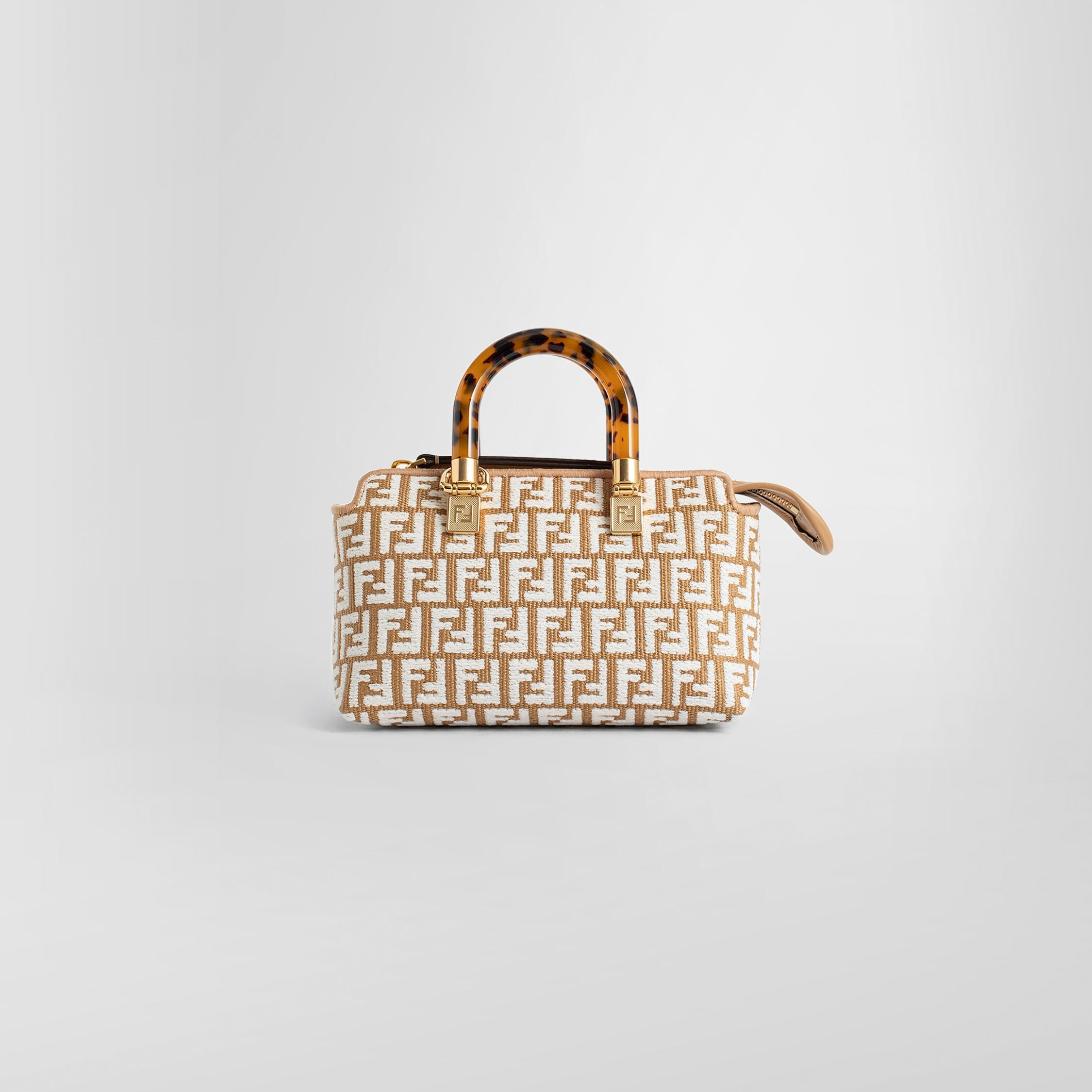 FENDI WOMAN BEIGE TOP HANDLE BAGS - 6