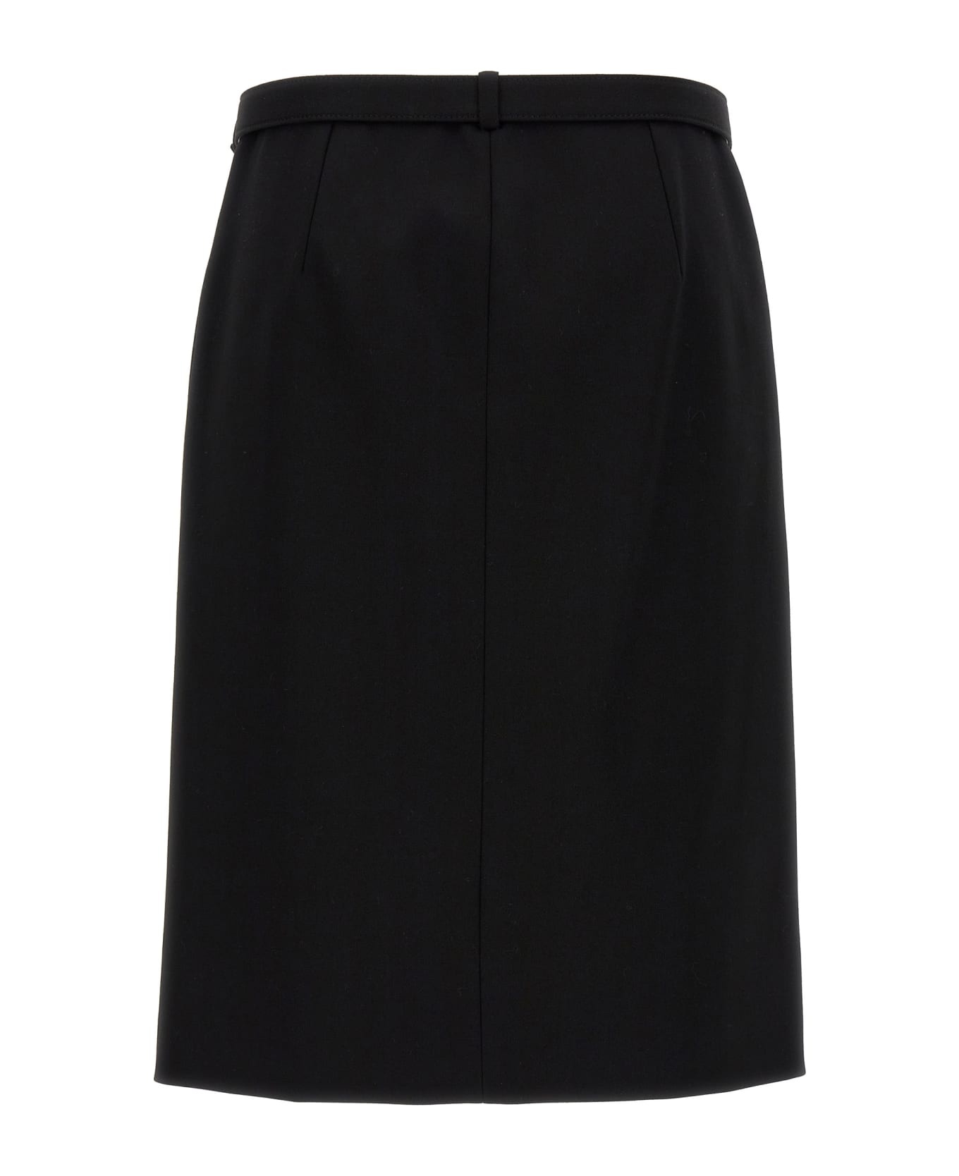 【送料&関税込】Gucci Wool Skirt With Removable Belt GUCCI Wool Skirt With Removable Belt | italist | REVERSIBLE