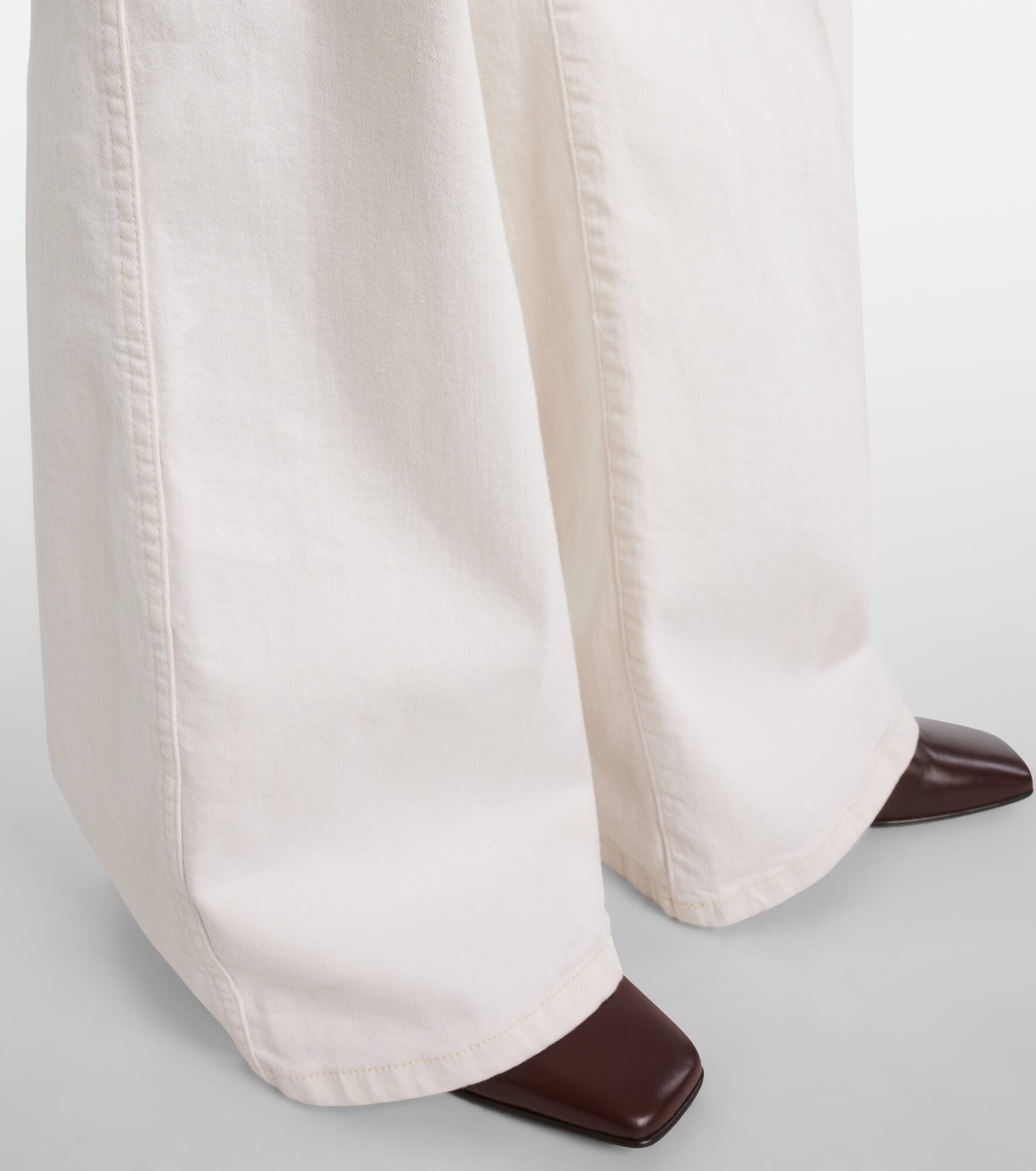 Abbey high-rise wide-leg jeans - 5