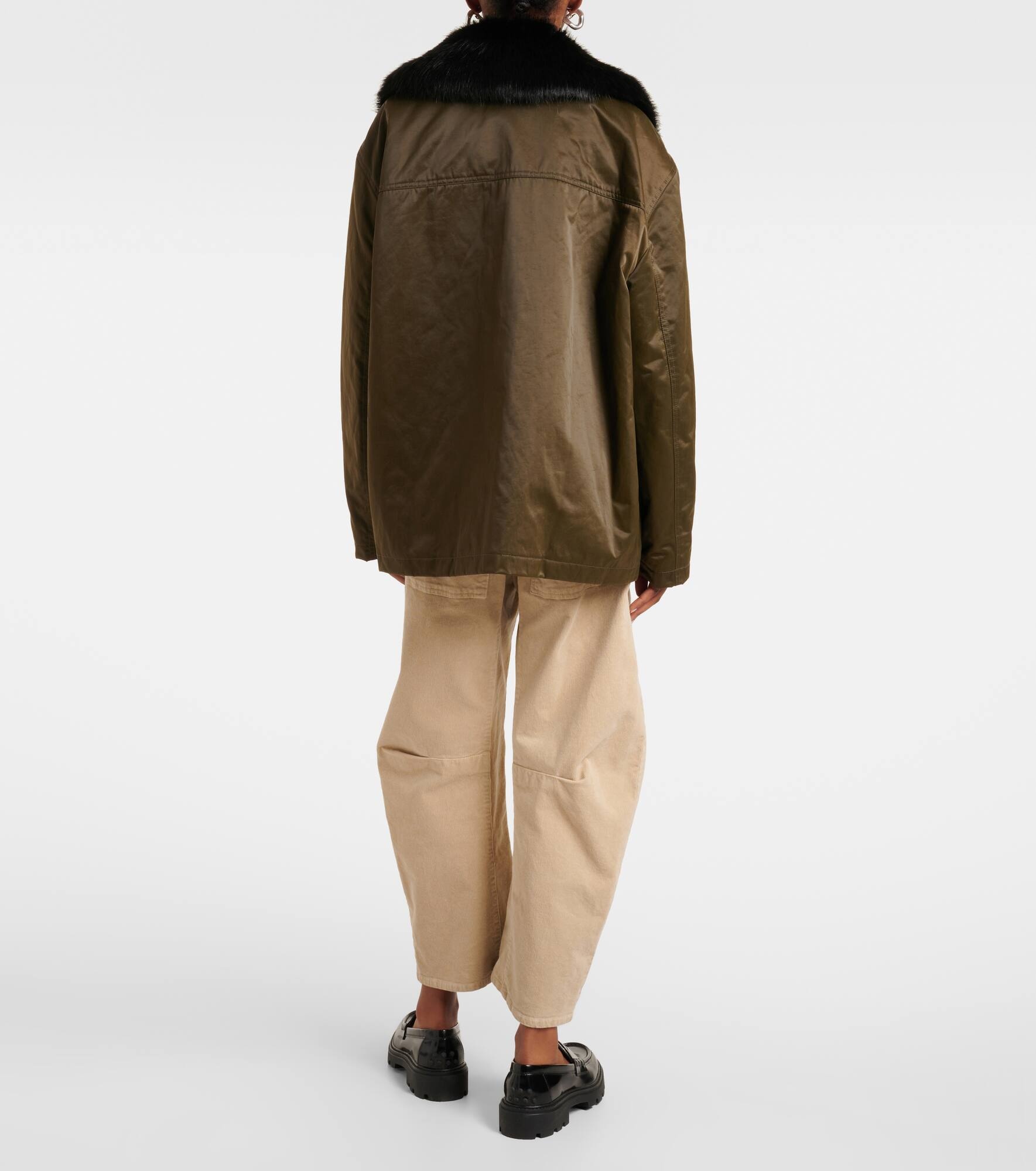 Blaise faux fur-trimmed parka - 3