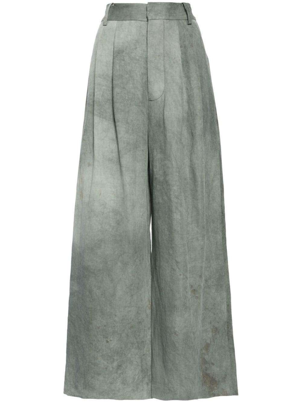 Paella high-waist palazzo trousers - 1