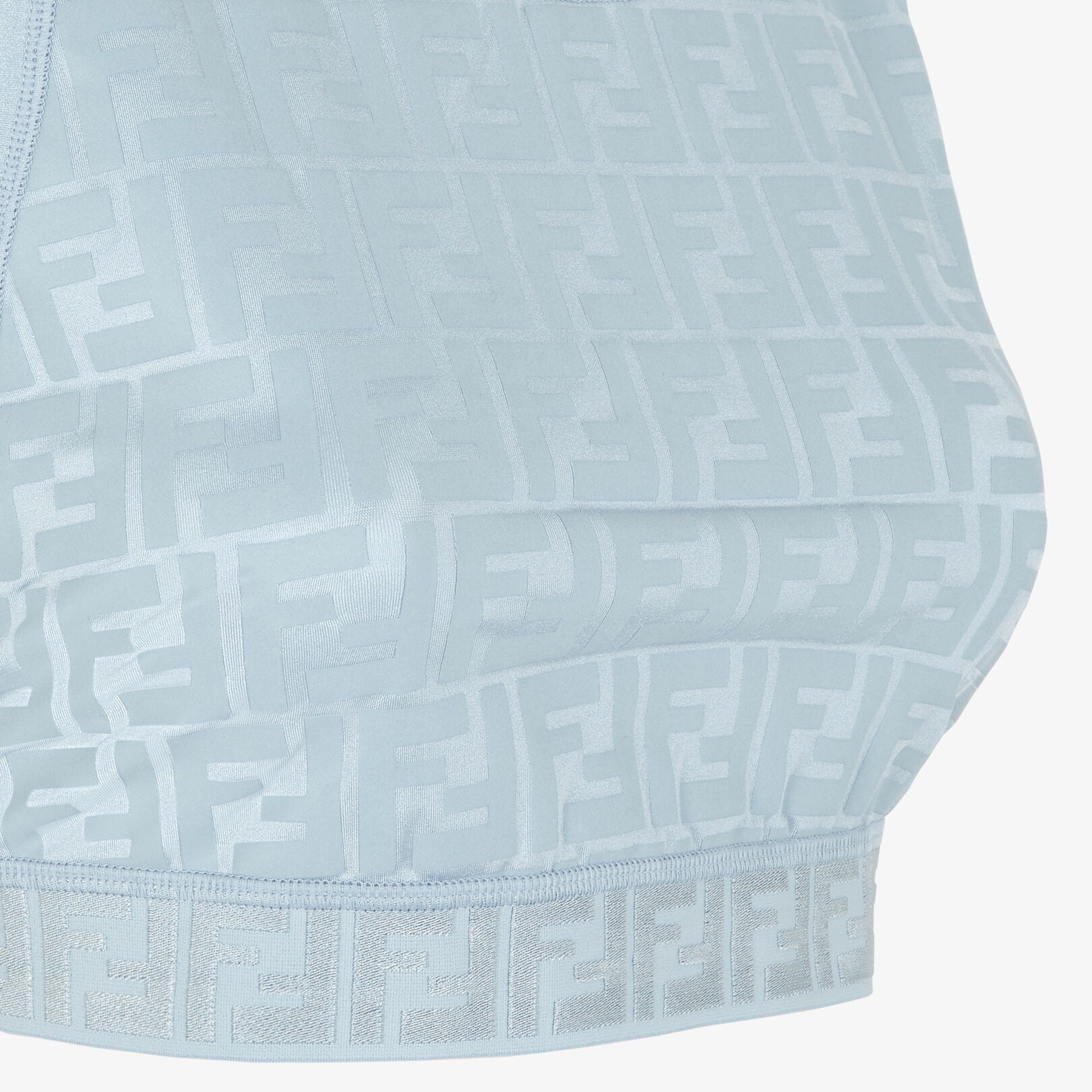 Light blue Lycra® top - 3