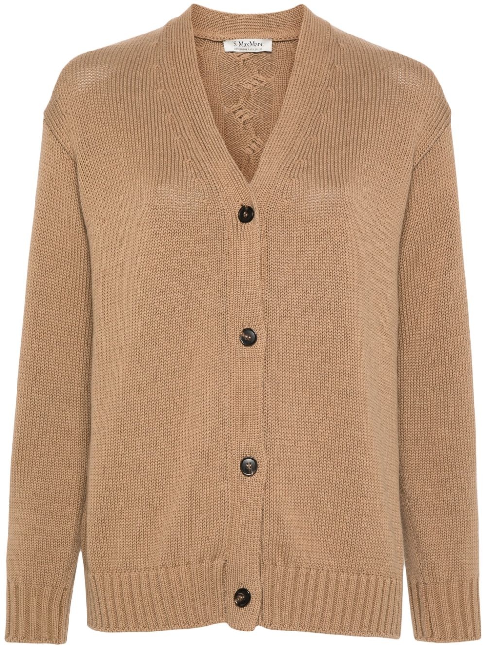 Biscuit cotton Lukas cardigan - 1