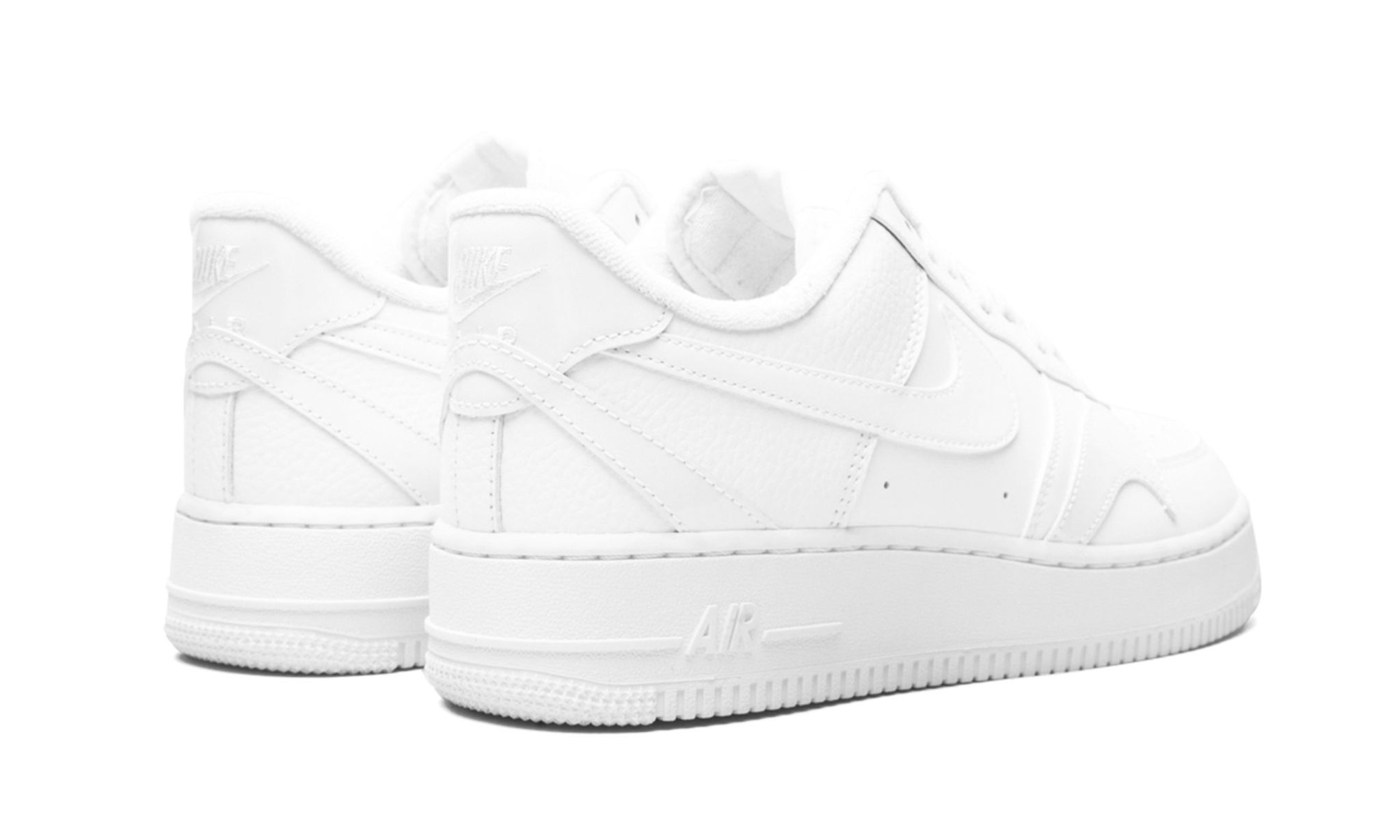 Nike Air Force 1 '07 LV8 "Misplaced Swoosh - Triple White" - 3