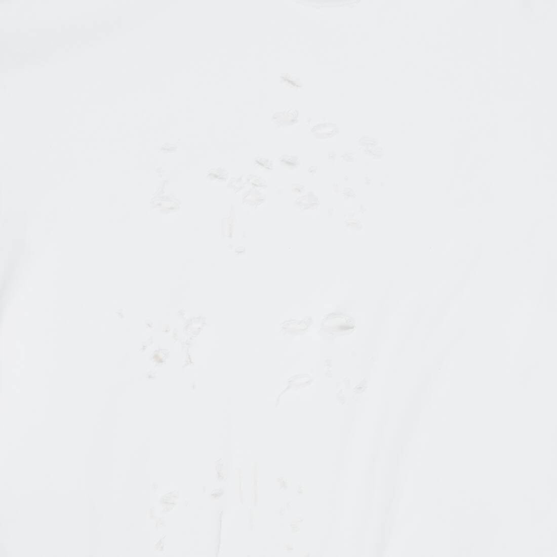 Destroyed Hoodie in White - 4