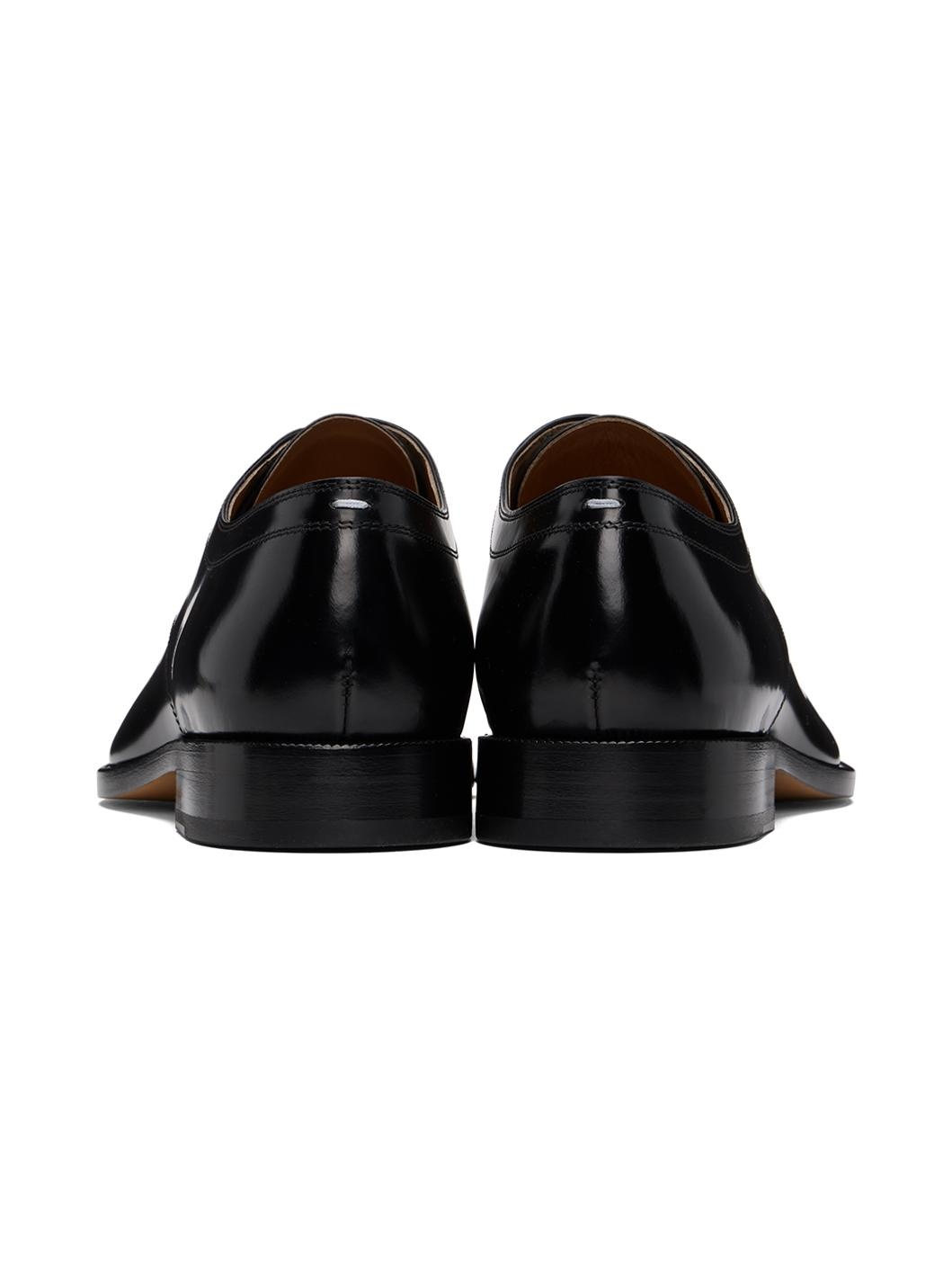 Black Tabi Lace-Up Derbys - 2