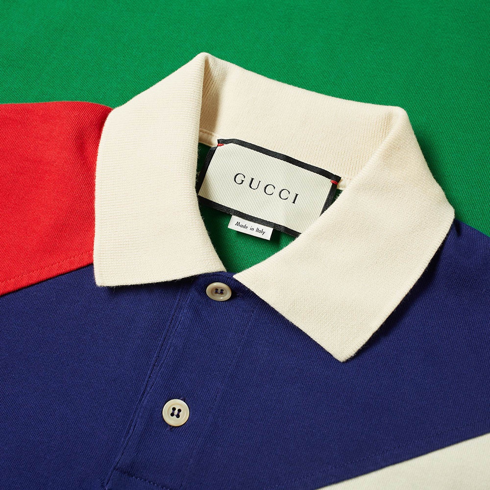 Gucci Short Sleeve Rugby Polo - 2