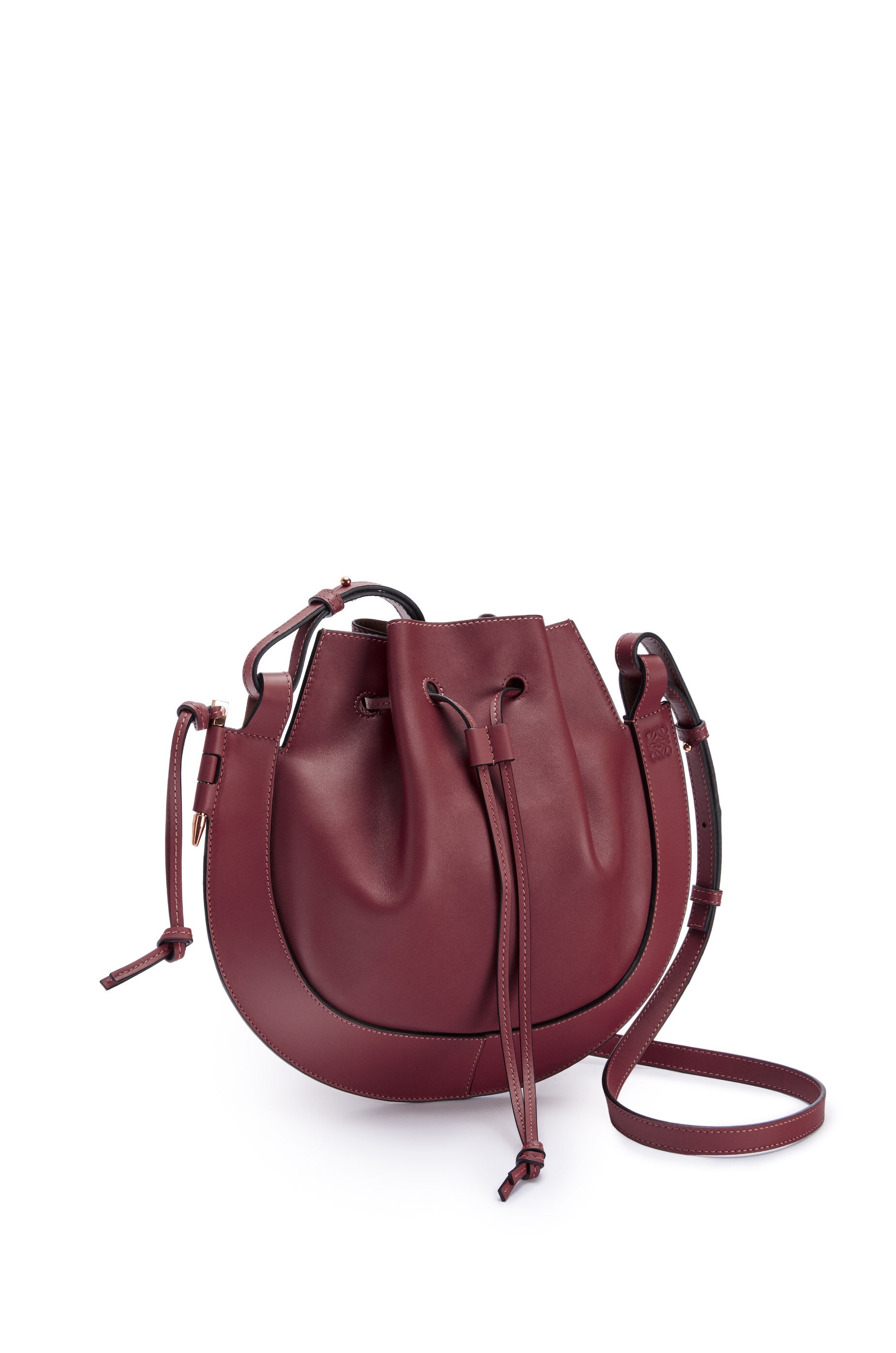 Horseshoe bag in nappa calfskin - 3