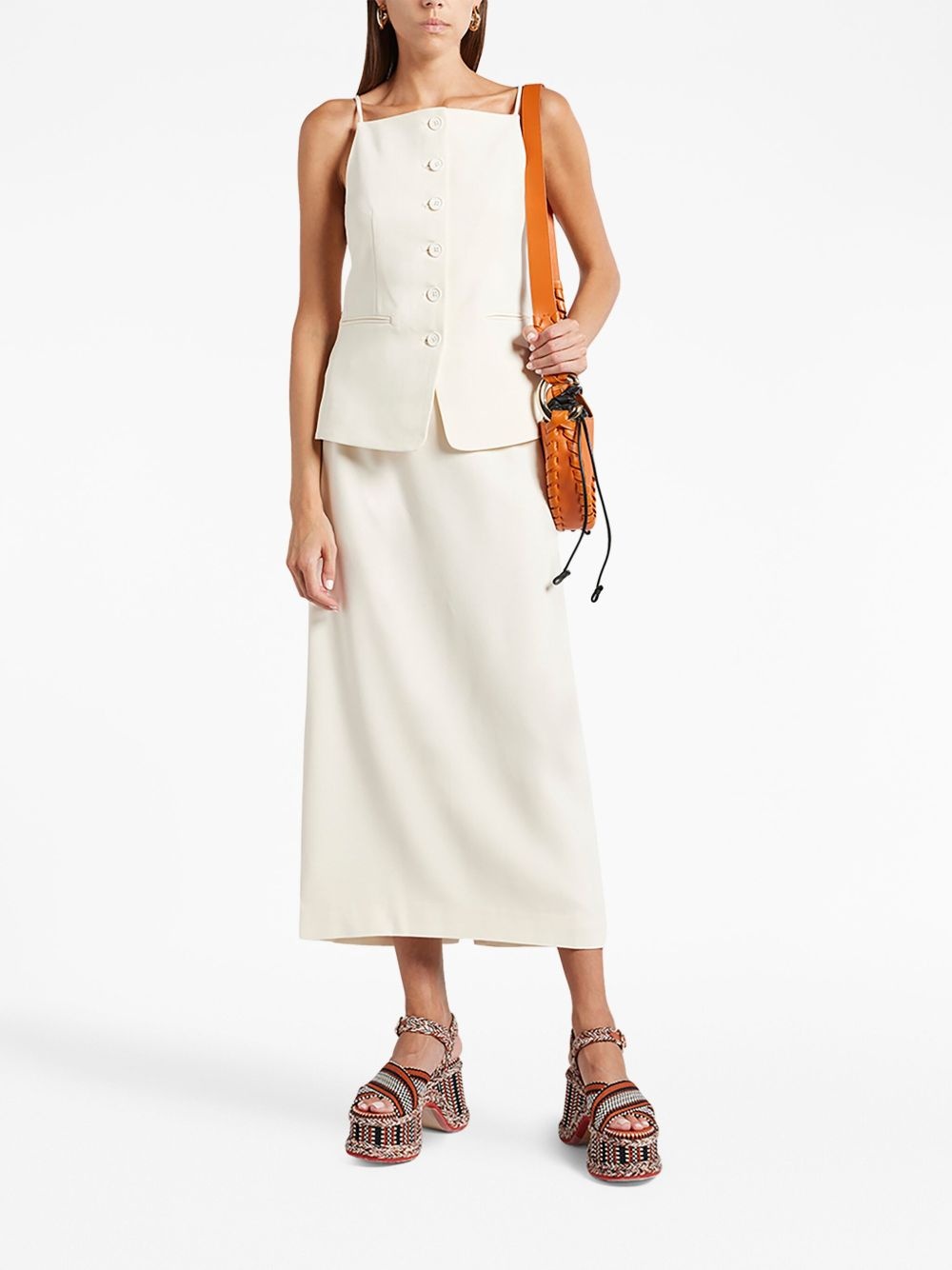 Una buttoned top - 2