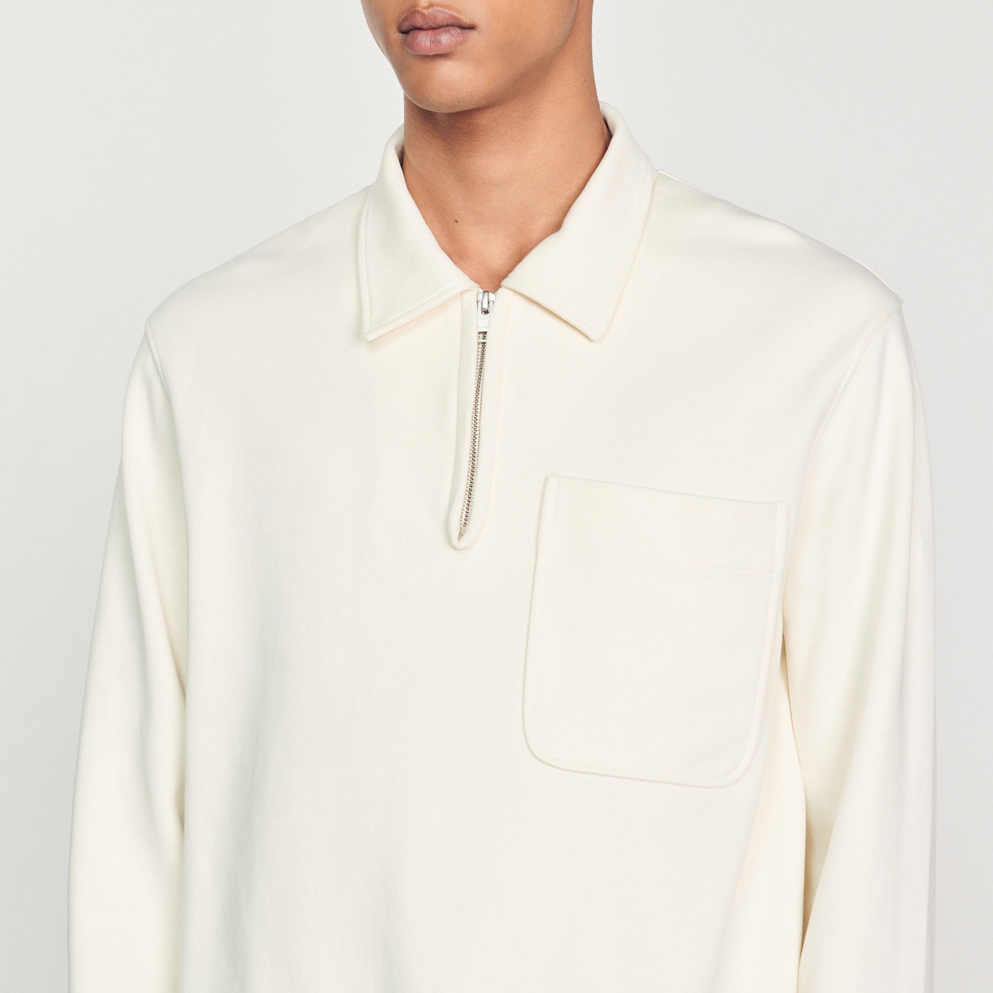 Zipper polo shirt - 4