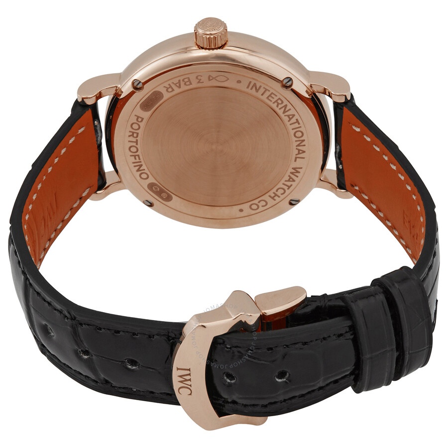 IWC Portofino Automatic 18kt Rose Gold Diamond Ladies Watch IW357406 - 3