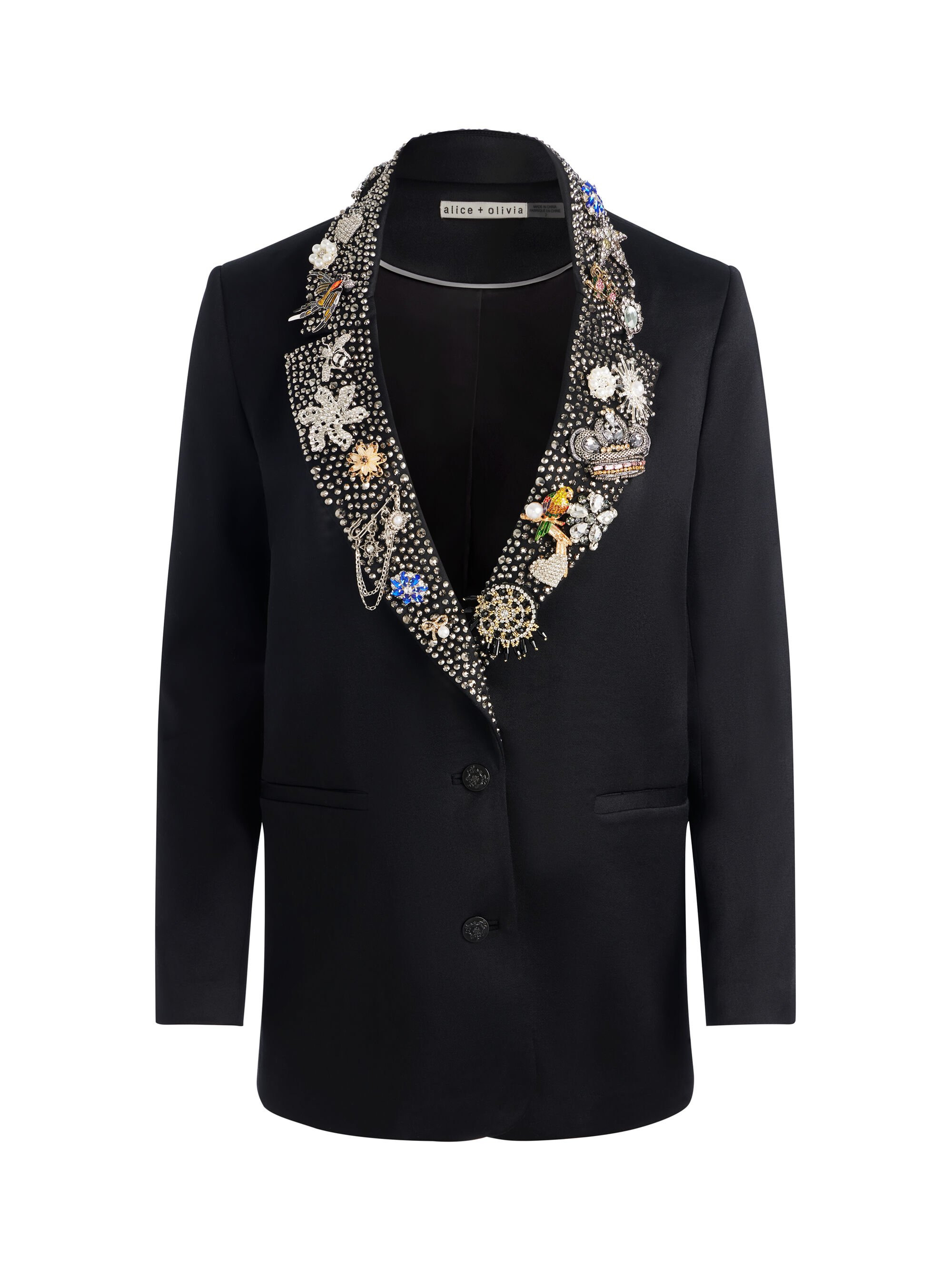 ELNA EMBELLISHED BLAZER - 7