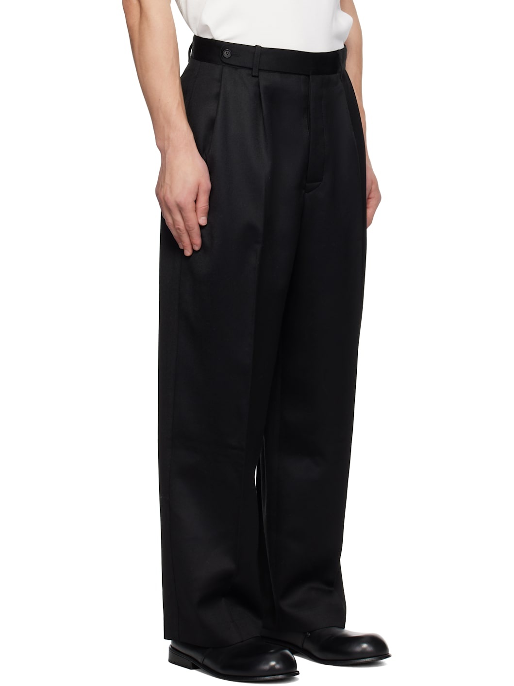 Black Barathea McNab Trousers - 2