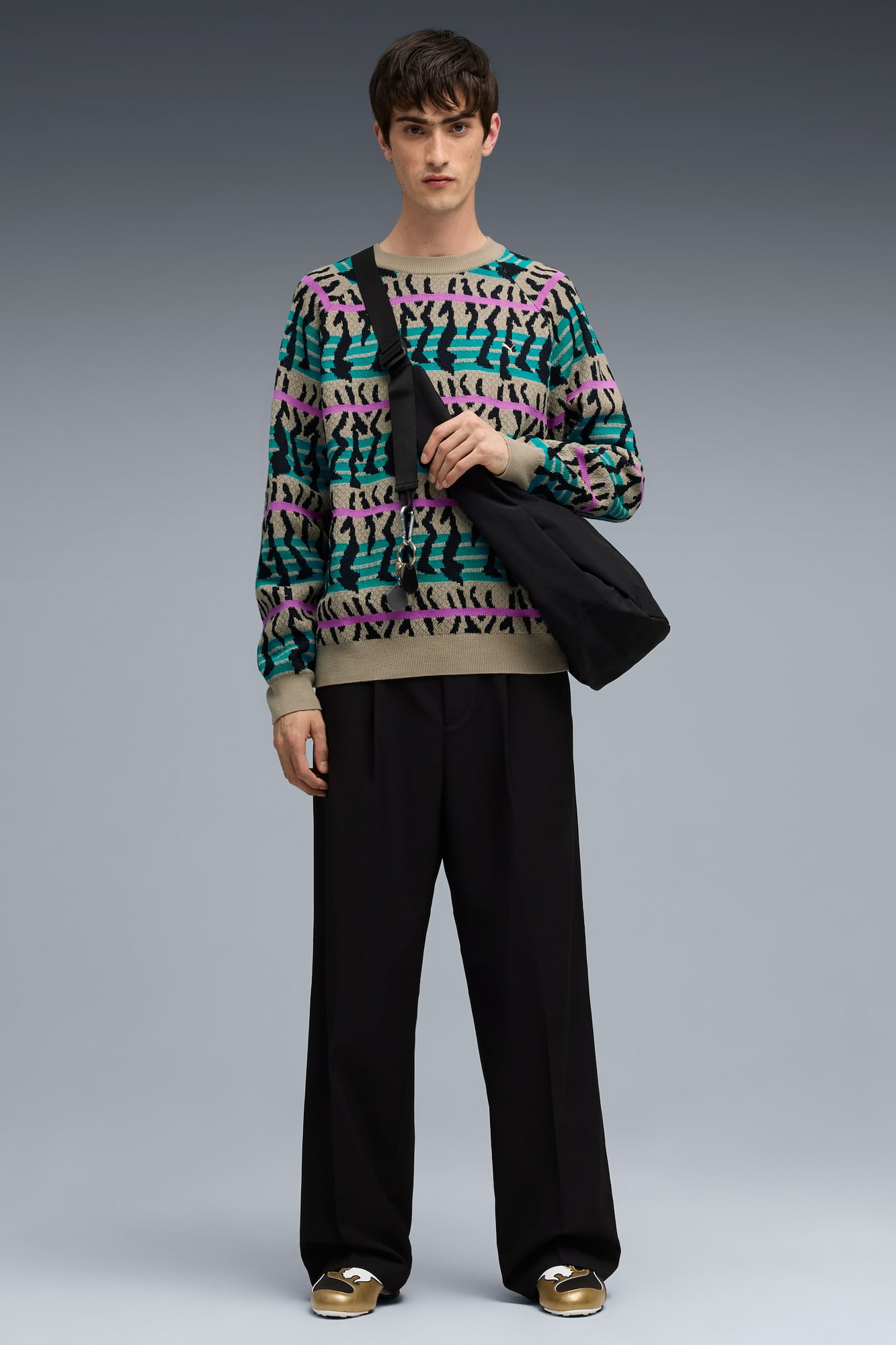 Vintage Men's Knit Sweater - 5