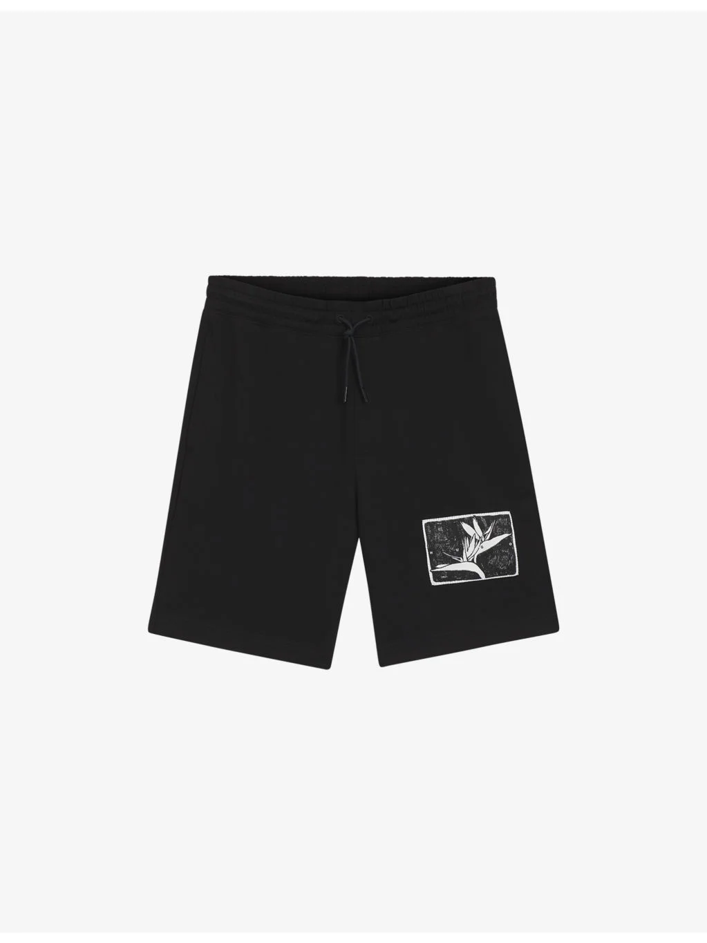 Brand-Patch Relaxed-Fit Cotton Shorts - 1
